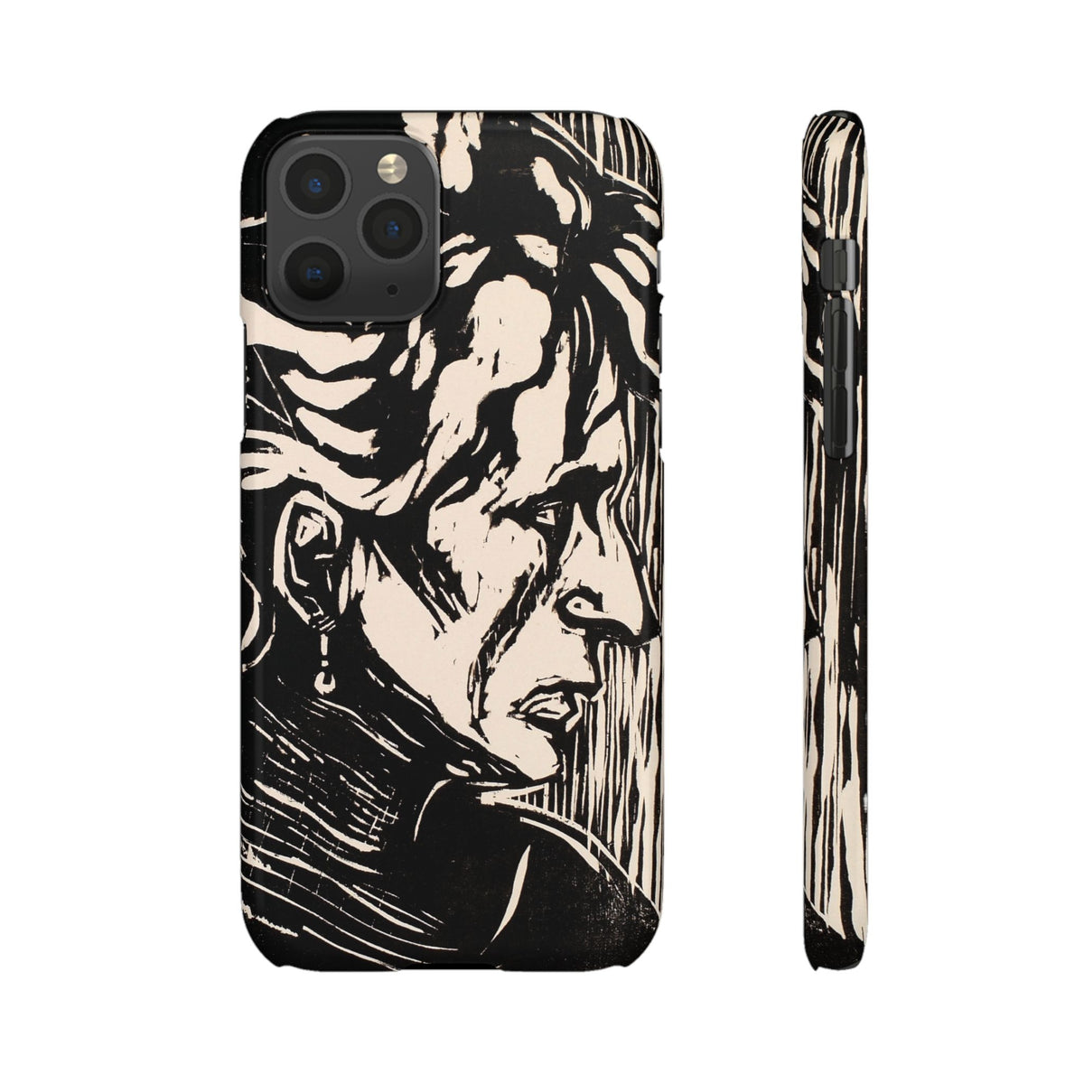 Portrait of an Elderly Lady by Edvard Munch - iPhone Slim Case