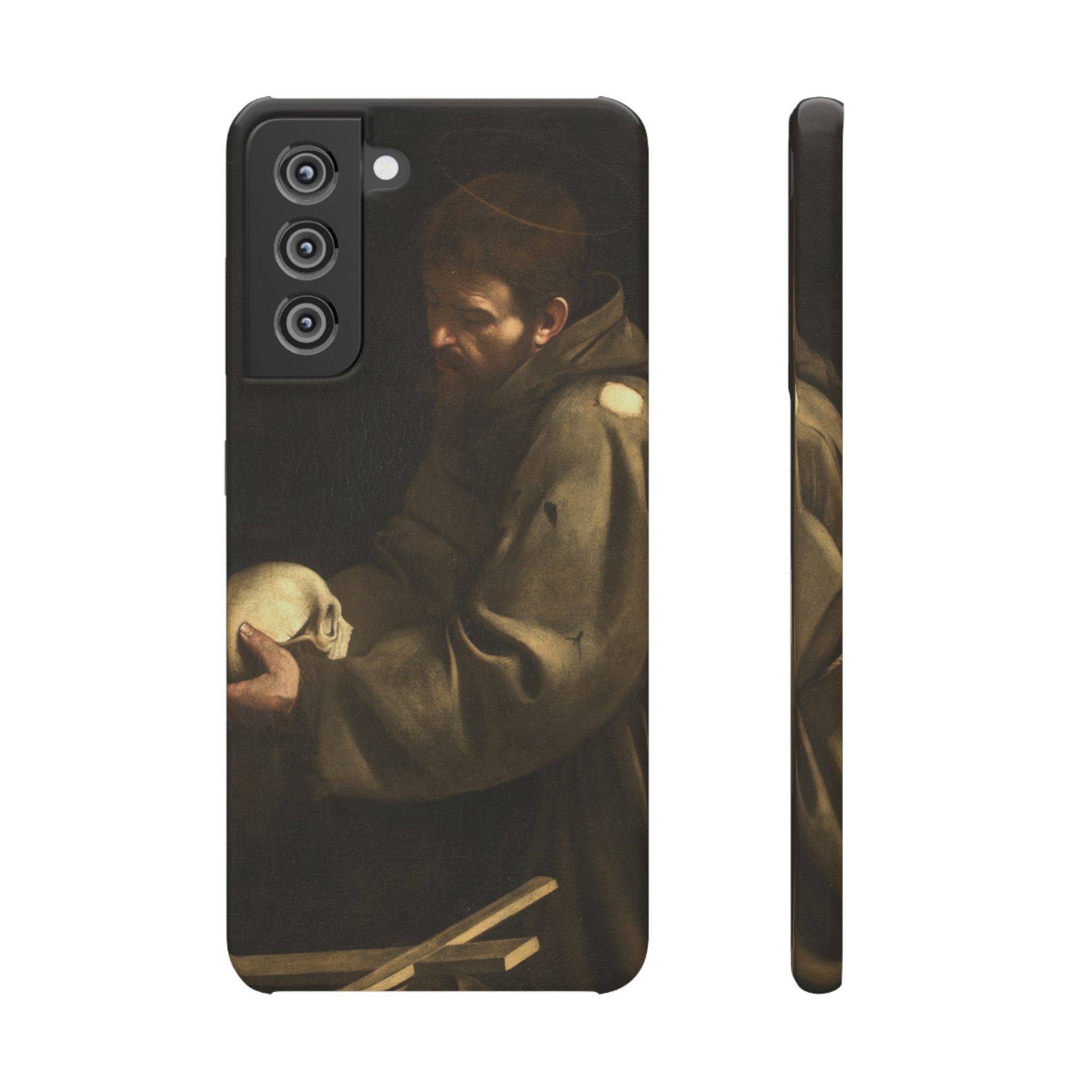 San Francesco in meditazione by Caravaggio - Samsung Slim Case