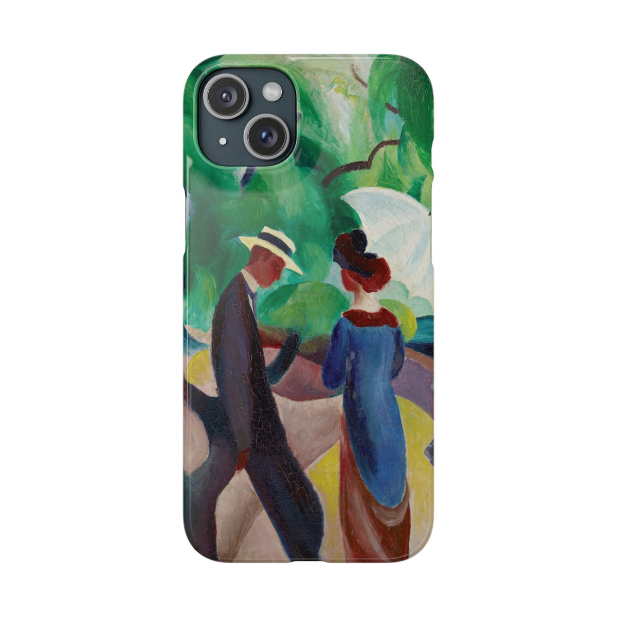 Promenade by August Macke - iPhone Slim Case