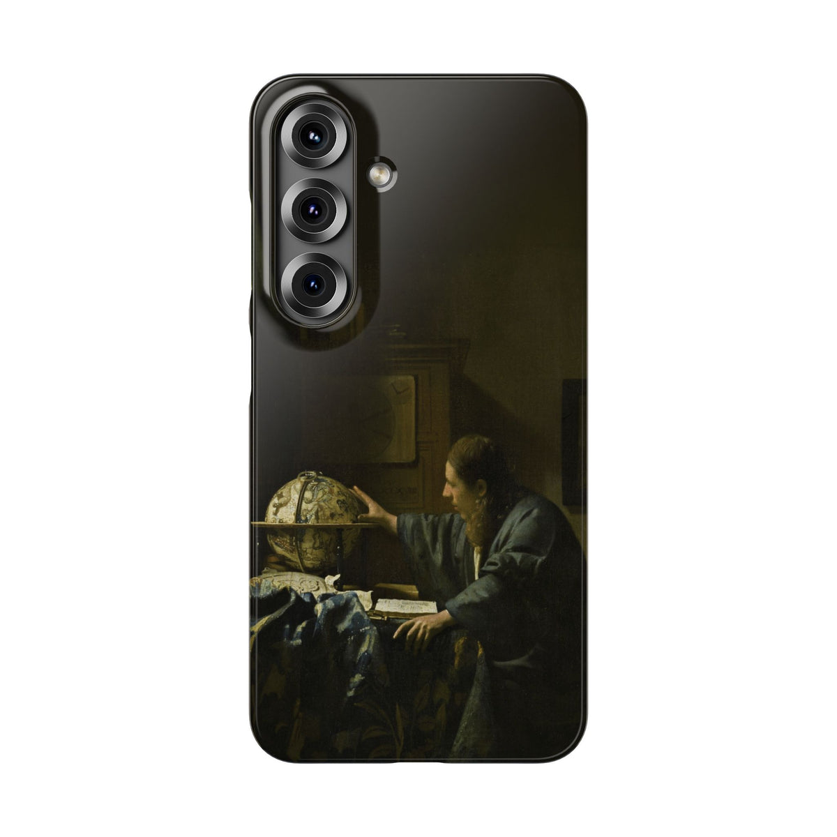 The Astronomer by Johannes Vermeer - Samsung Slim Case