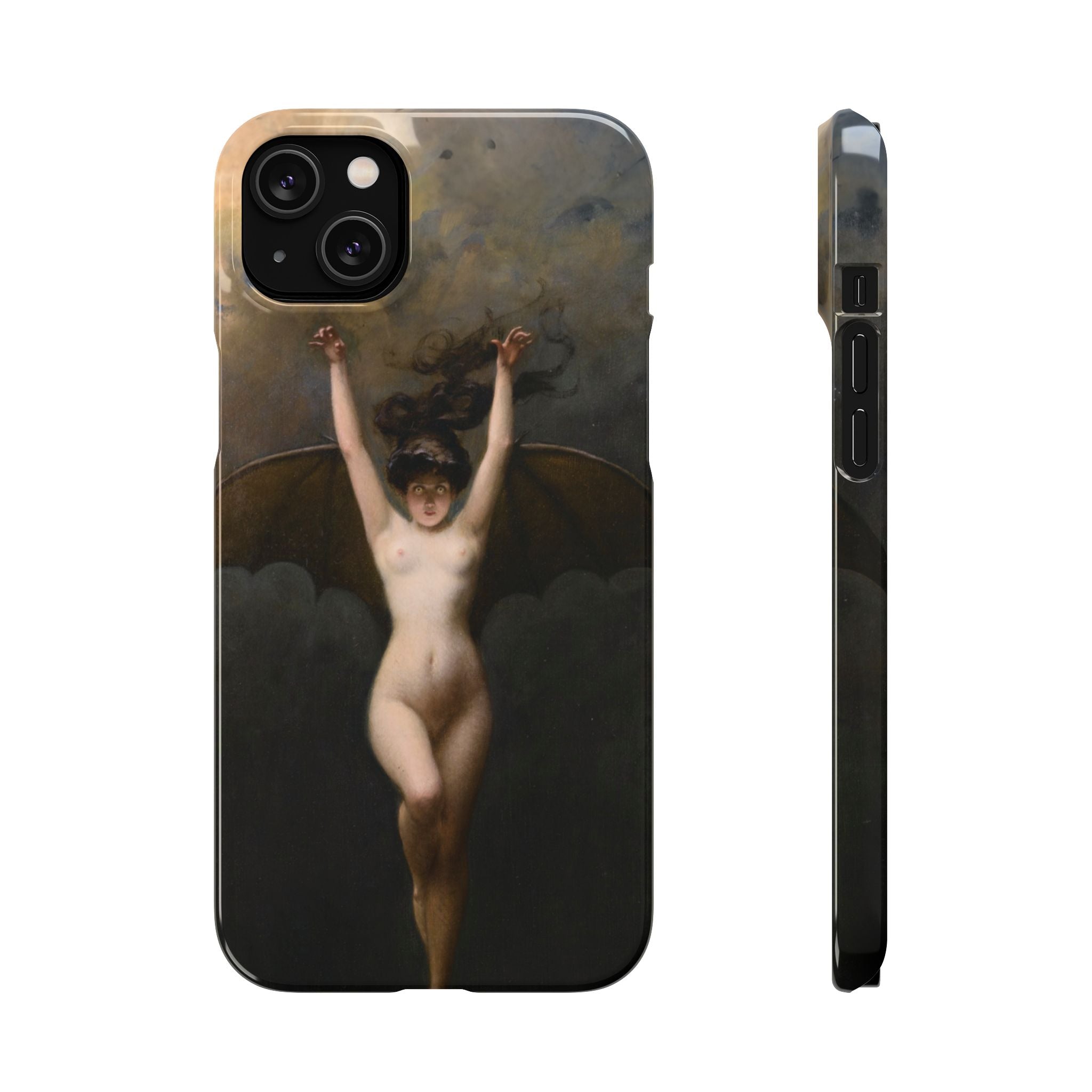 The Bat Women by Albert Joseph Penot - iPhone Slim Case