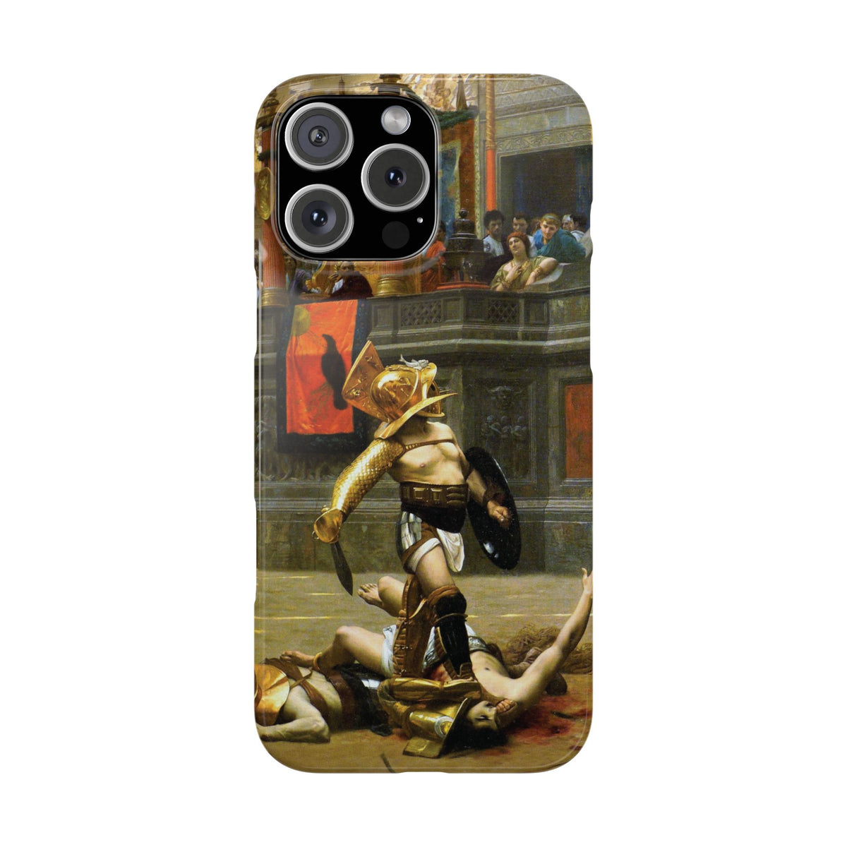 Pollice Verso by Jean Leon Gerome - iPhone Slim Case