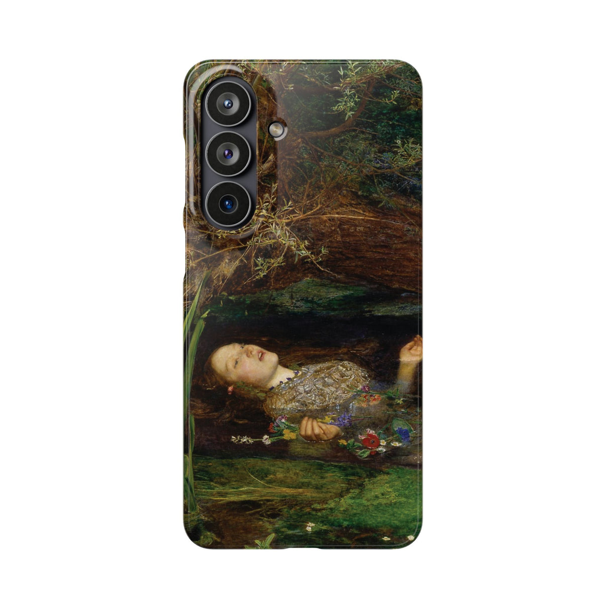 Ophelia by John Everett Millais - Samsung Slim Case