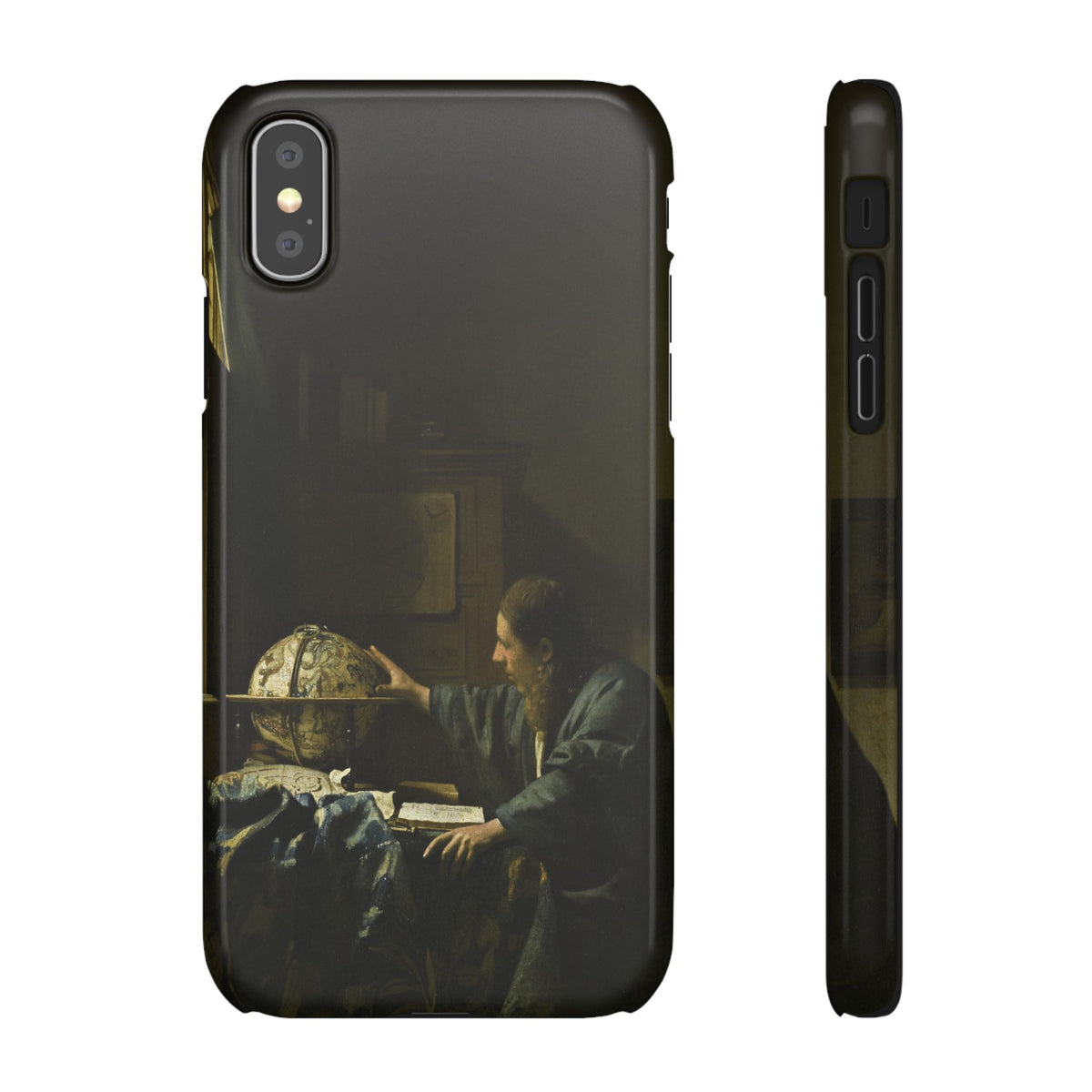The Astronomer by Johannes Vermeer - iPhone Slim Case