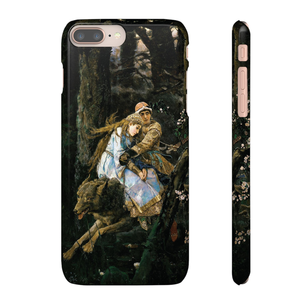 Ivan Tsarevich Riding the Grey Wolf by Viktor Vasnetsov - iPhone Slim Case