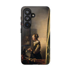 Girl Reading a Letter by an Open Window by Johannes Vermeer - Samsung Tough Case