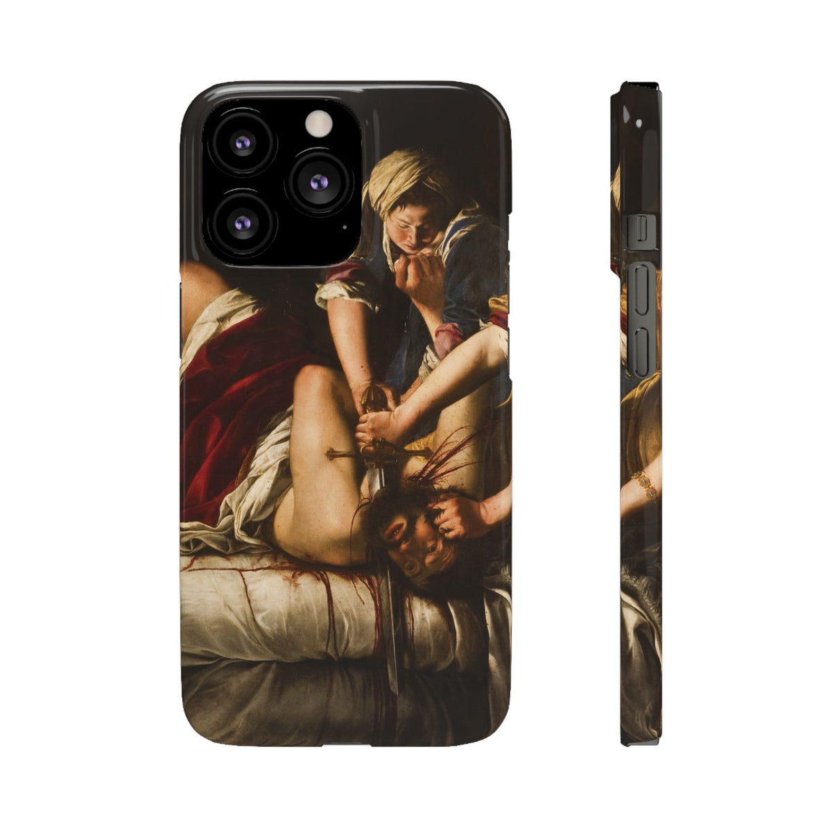 Judith Slaying Holofernes by Artemisia Gentileschi - iPhone Slim Case
