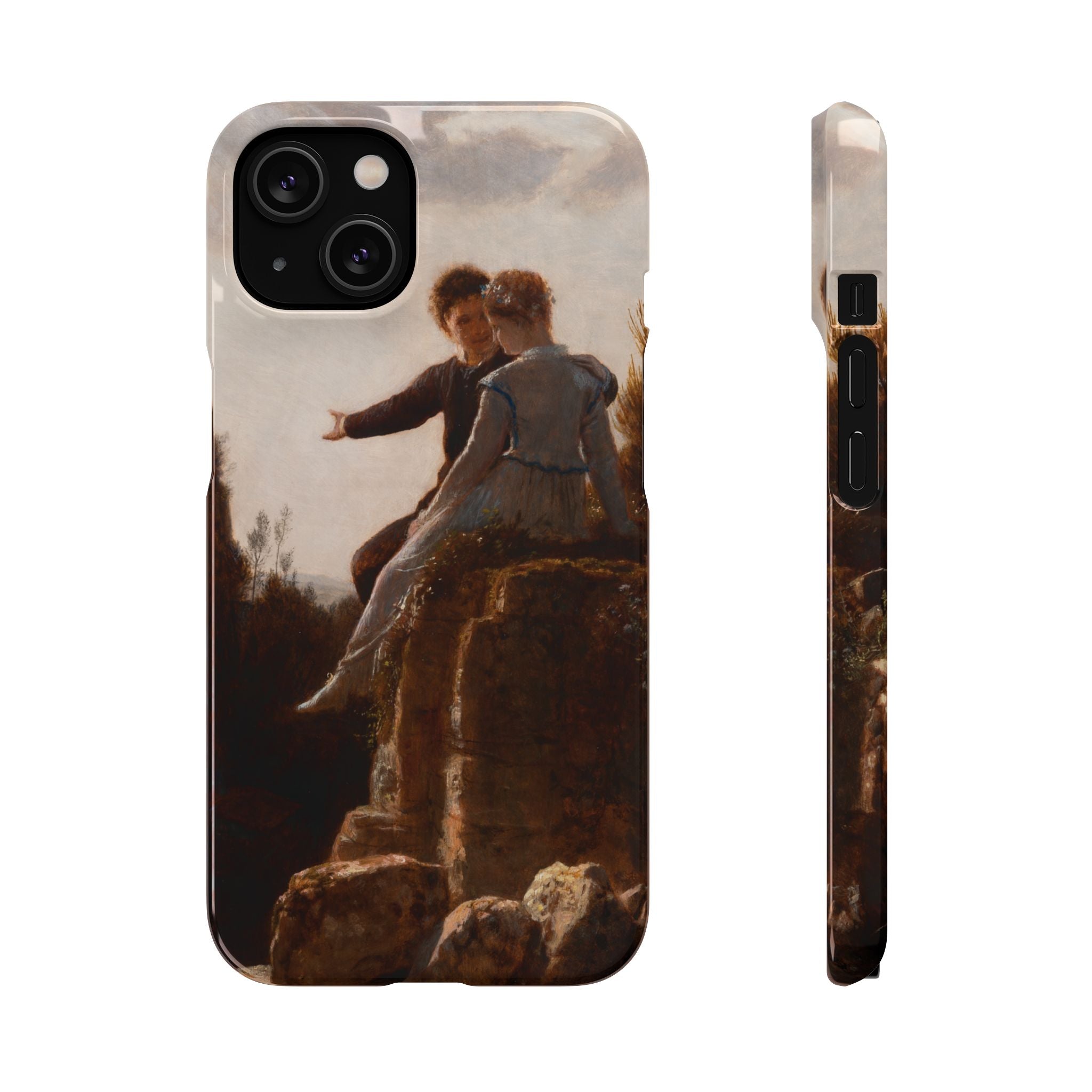 The Honeymoon by Arnold Böcklin - iPhone Slim Case
