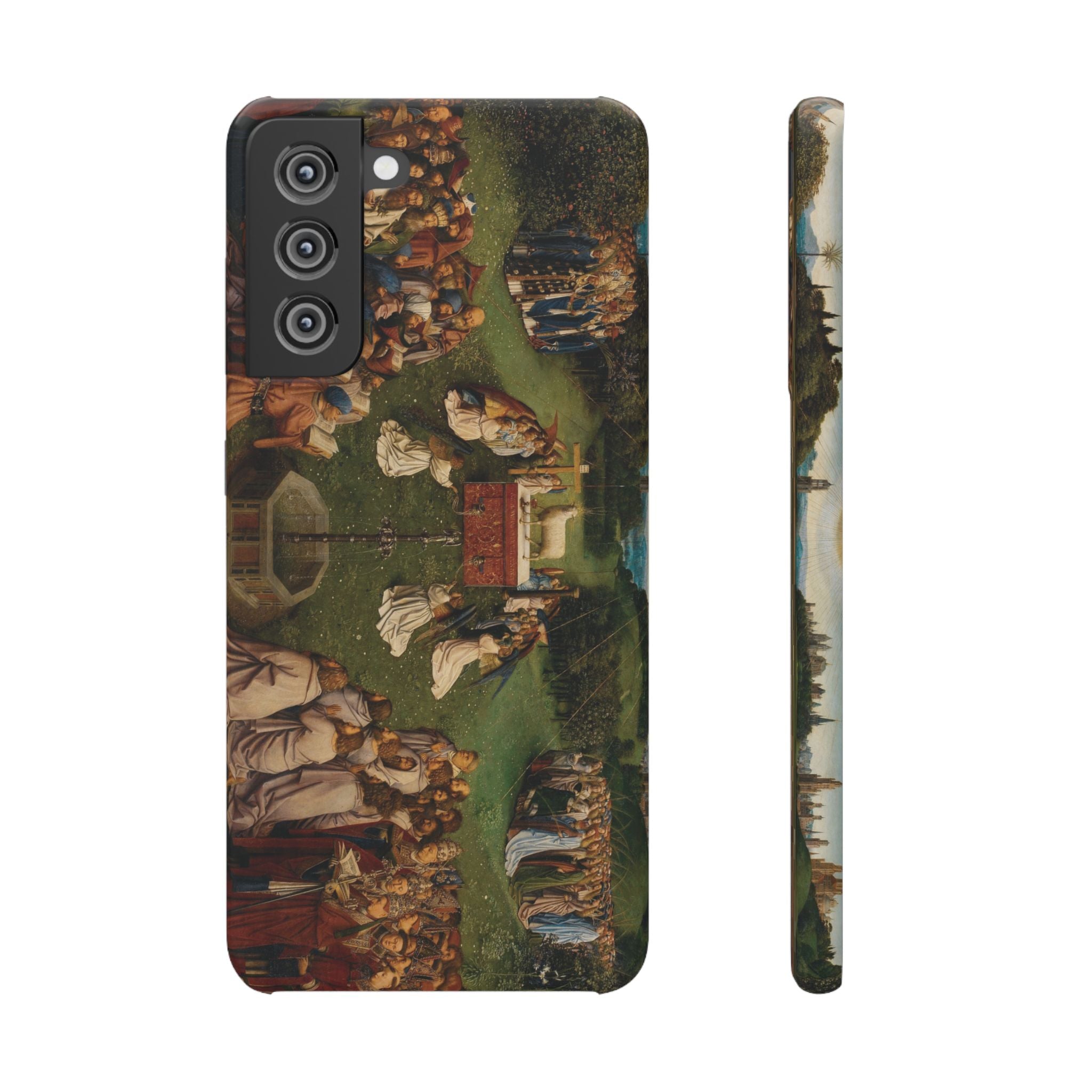Adoration of the Lamb from the Ghent Altarpiece by Hubert van Eyck - Samsung Slim Case