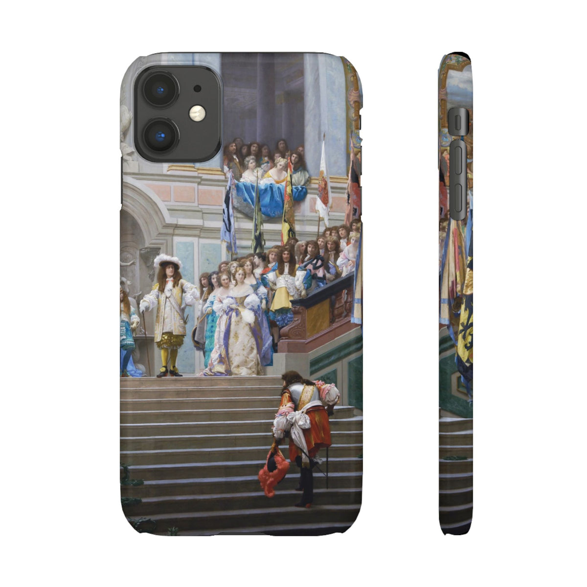 Reception du Grand Conde par Louis XIV by Jean-Leon Gerome - iPhone Slim Case