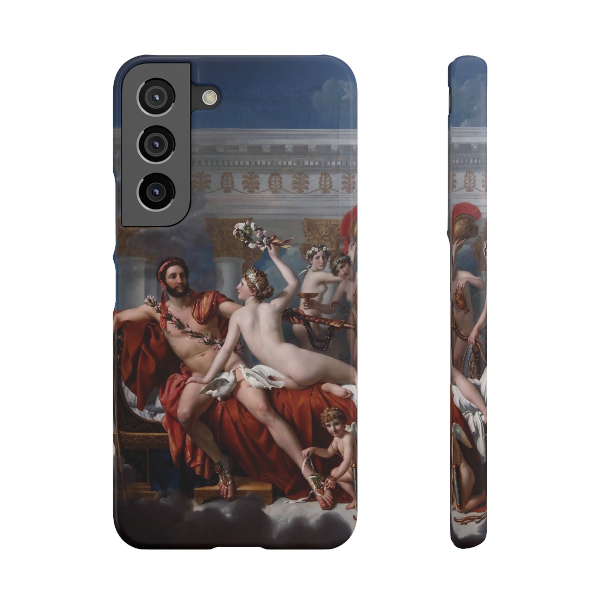 The Death of Marat by Jacques-Louis David - Samsung Slim Case
