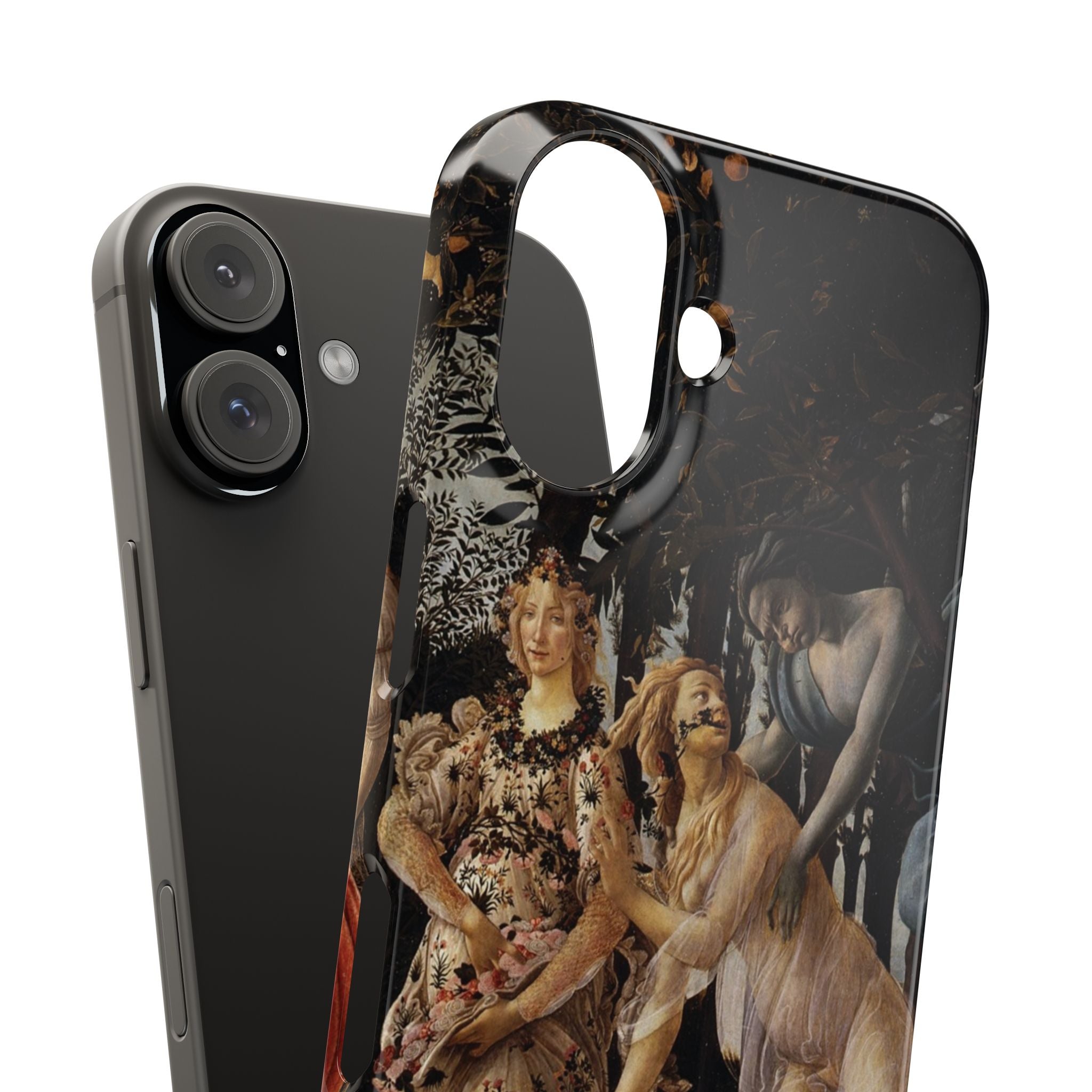 Flora and Zephyr from Primavera by Sandro Botticelli - iPhone Slim Case