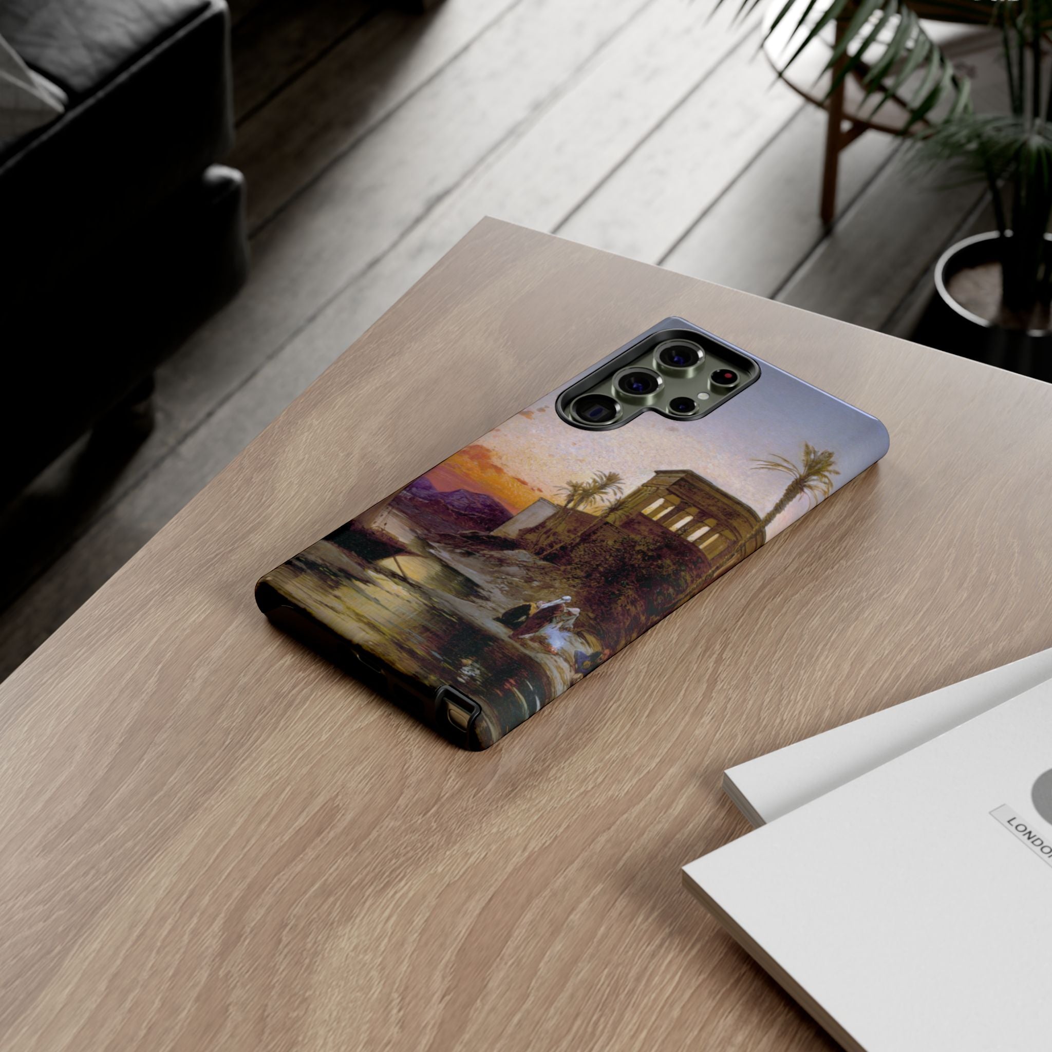 The Kiosk of Trajan by Hermann Corrodi - Samsung Tough Case