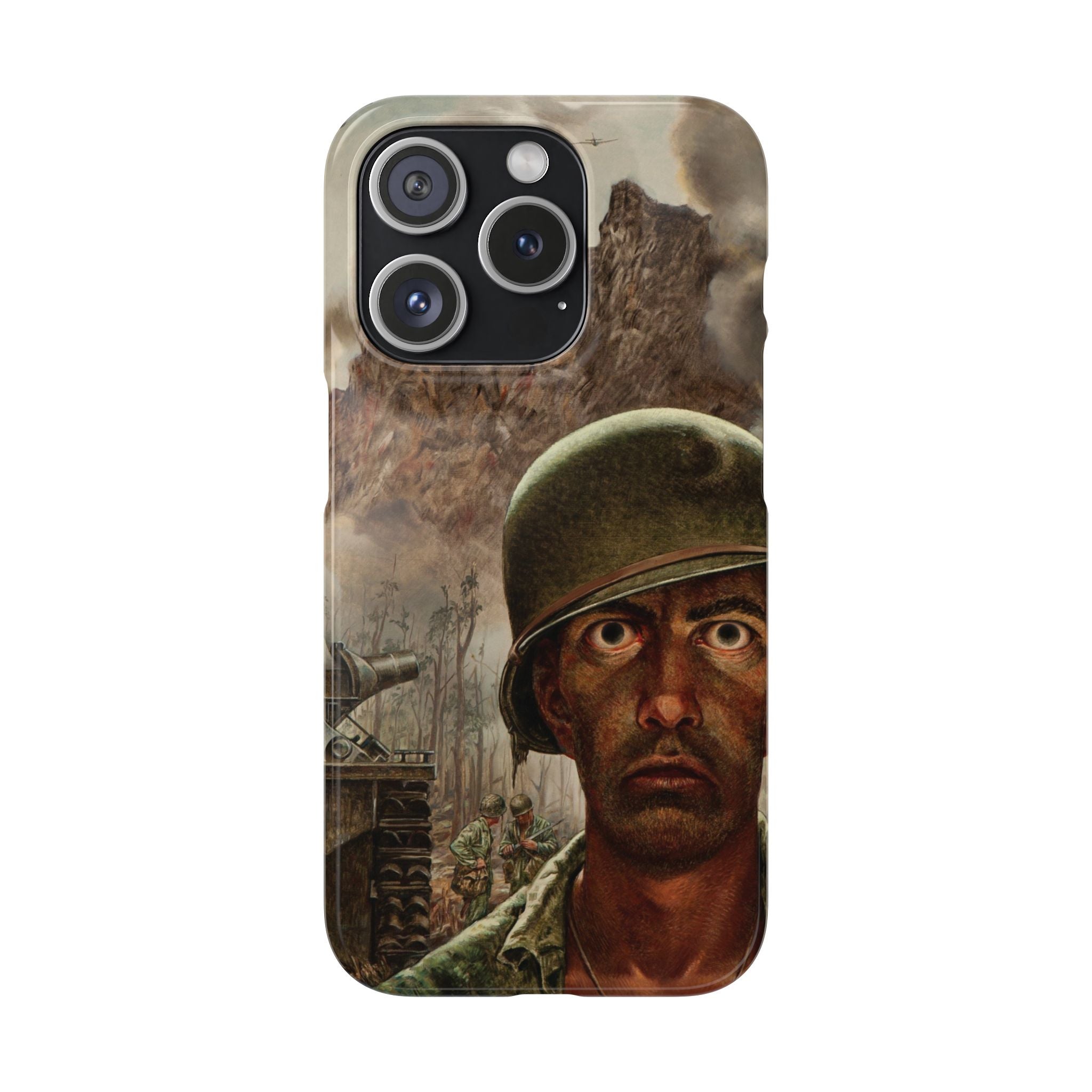 That 2,000 Yard Stare by Thomas Lea - iPhone Slim Case
