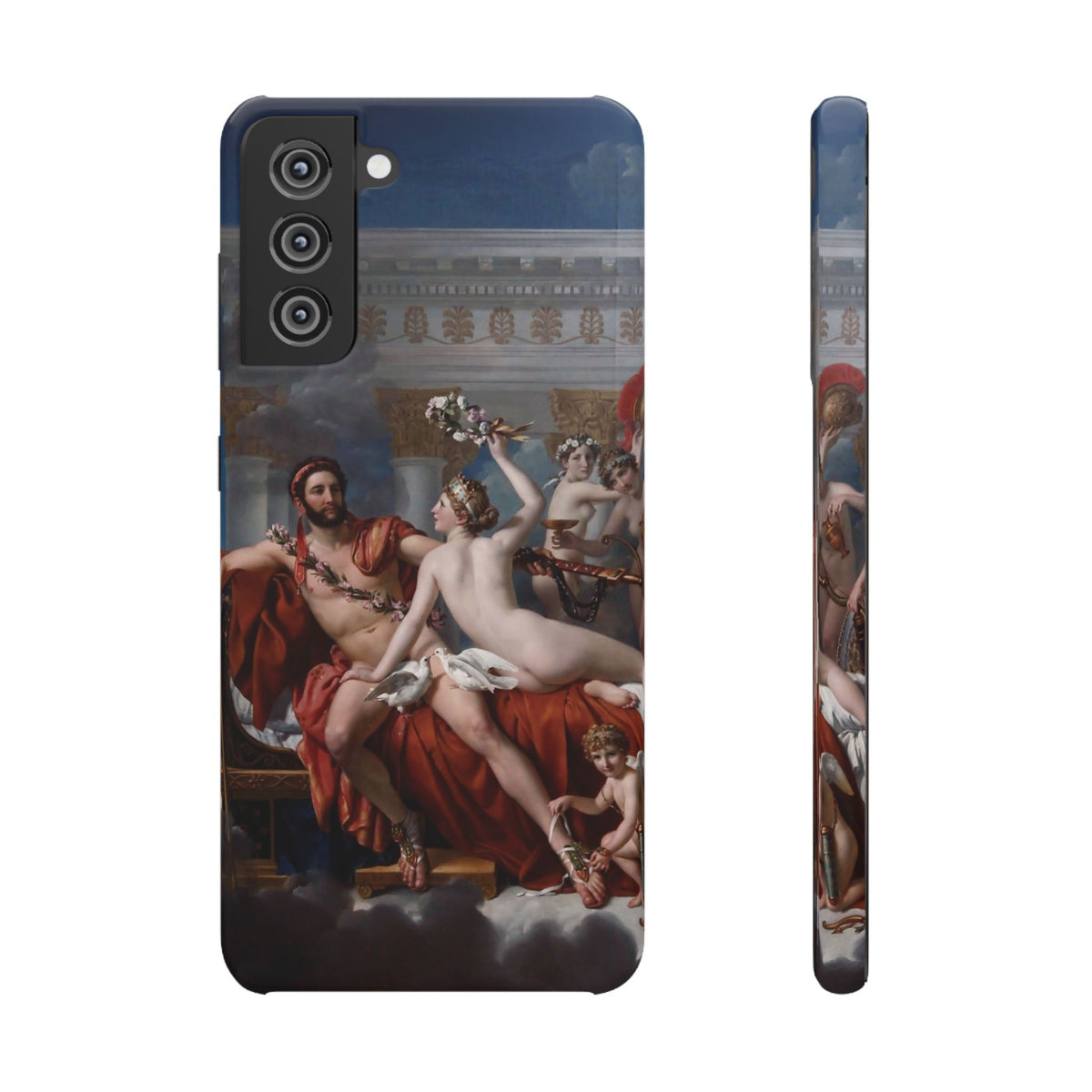 The Death of Marat by Jacques-Louis David - Samsung Slim Case