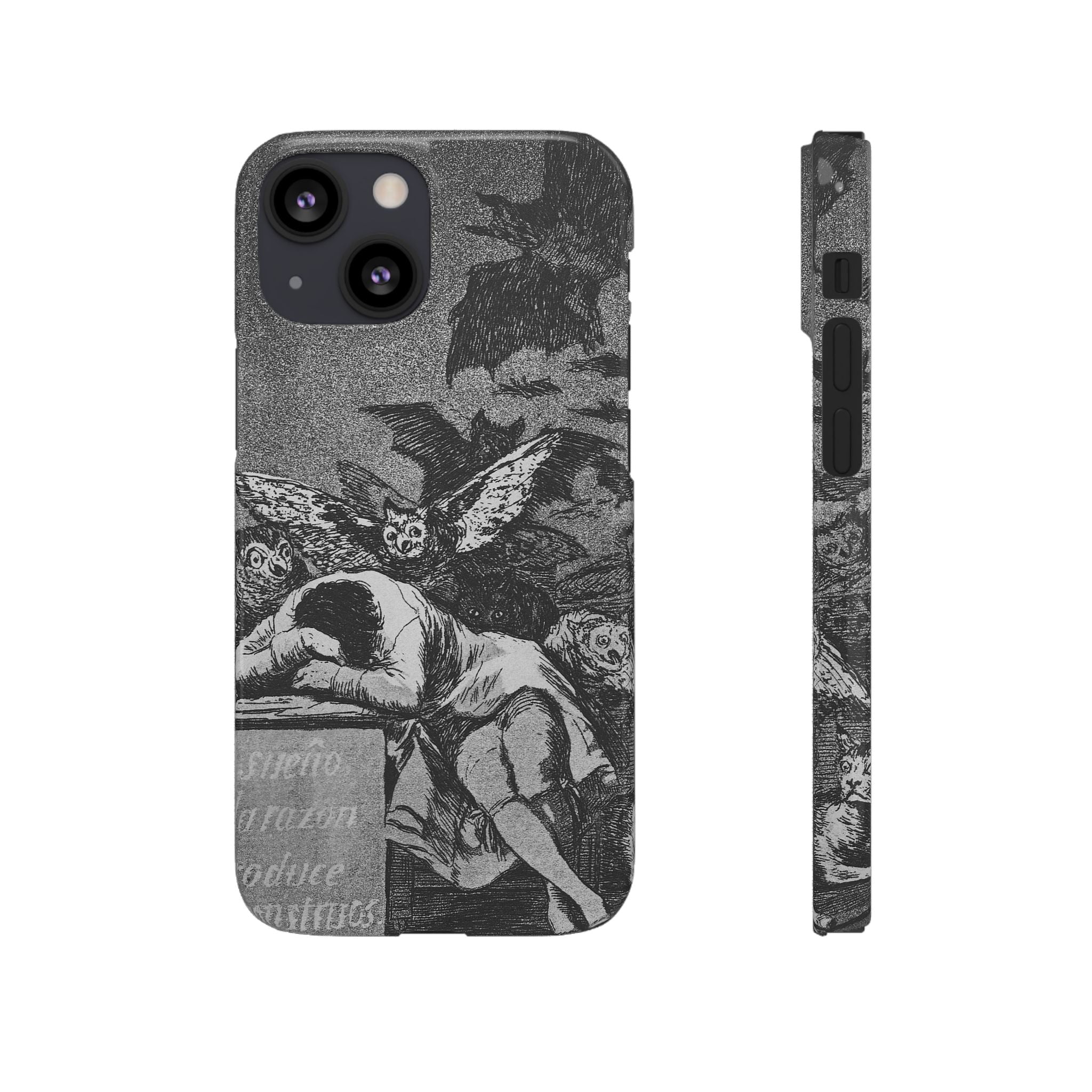 The Sleep of Reason by Goya - iPhone Slim Case