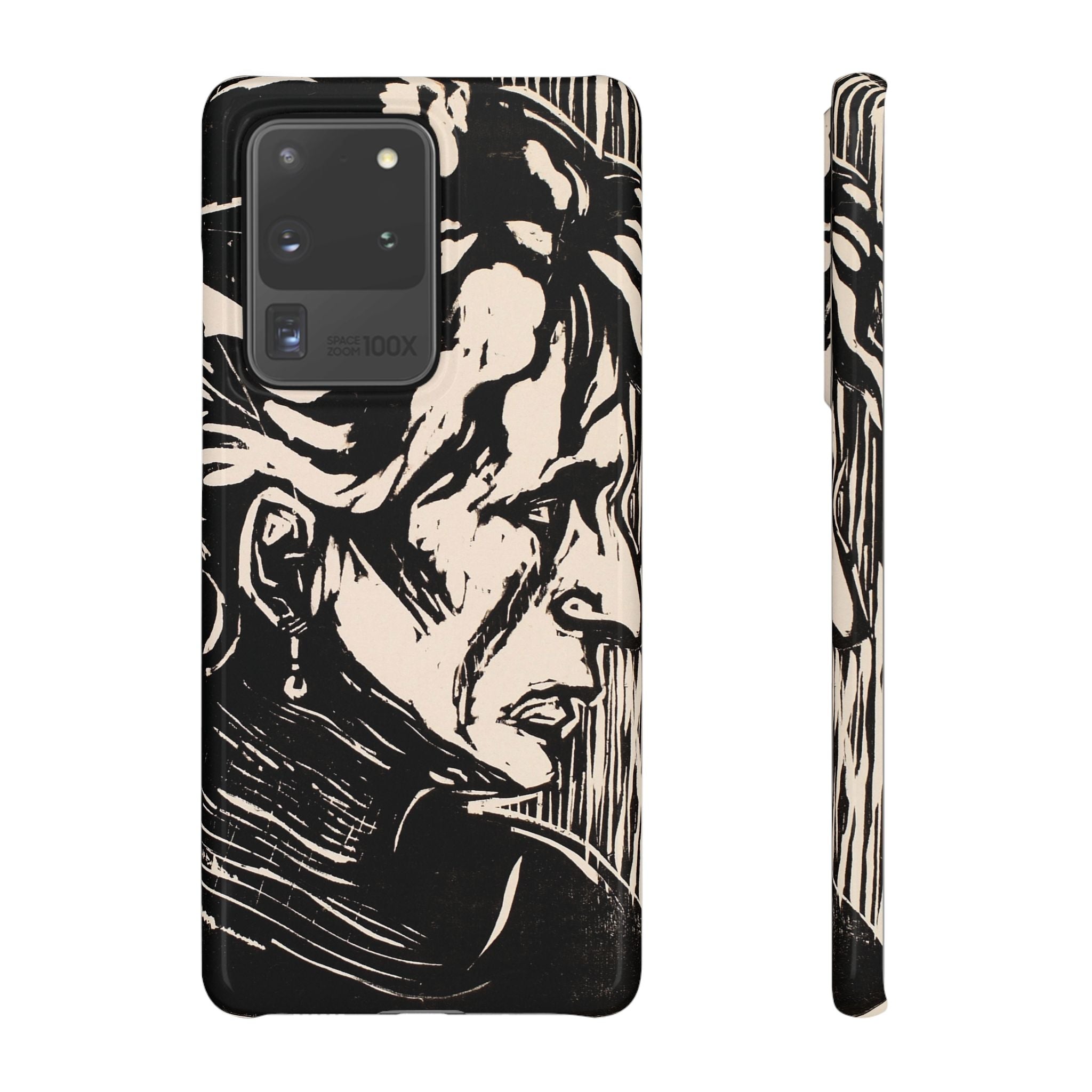 Portrait of an Elderly Lady by Edvard Munch - Samsung Slim Case