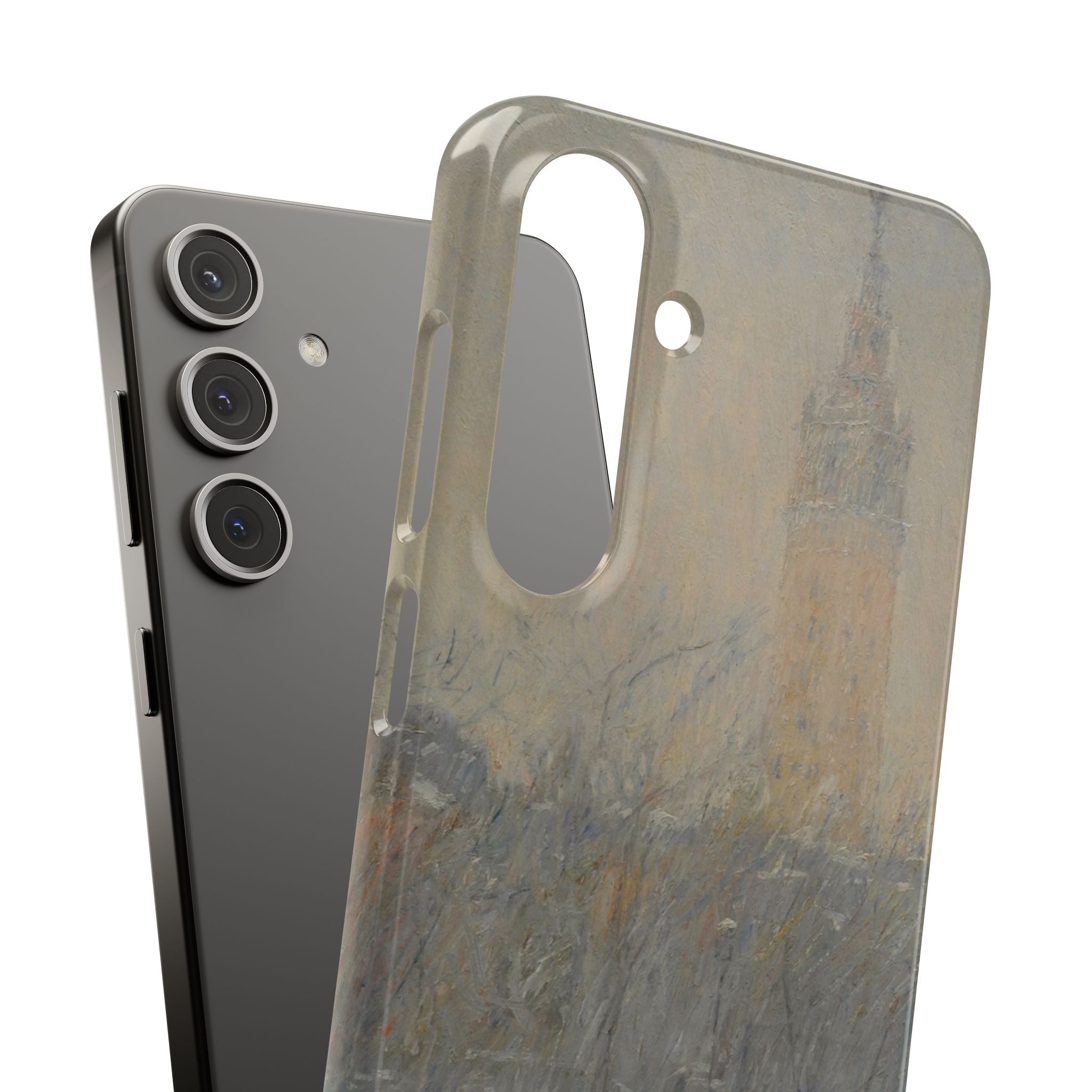 Snowstorm, Madison Square by Childe Hassam - Samsung Slim Case