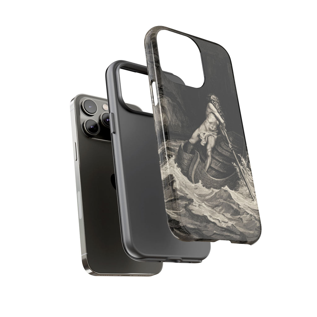 Canto III - Charon by Gustave Doré - iPhone Tough Case