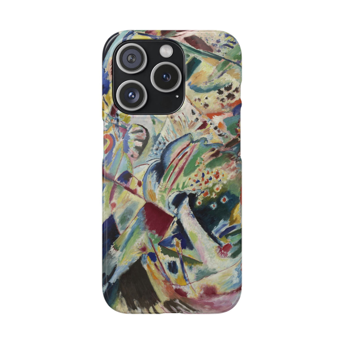 Panel for Edwin R. Campbell No. 4 by Vasily Kandinsky - iPhone Slim Case