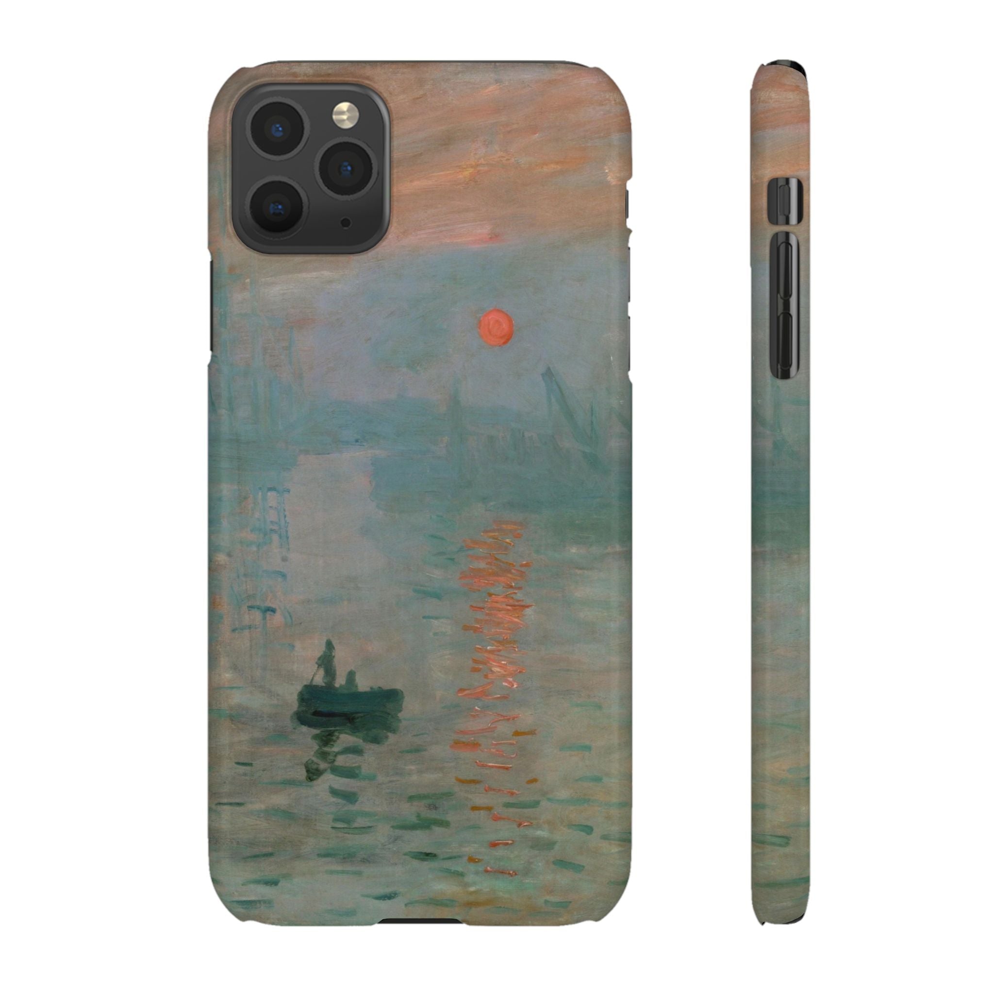 Impression, Sunrise by Claude Monet - iPhone Slim Case