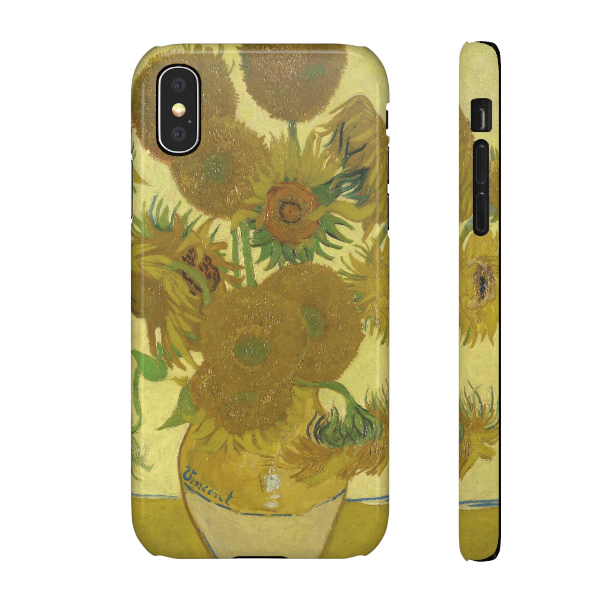 Sunflowers by Vincent van Gogh - iPhone Slim Case