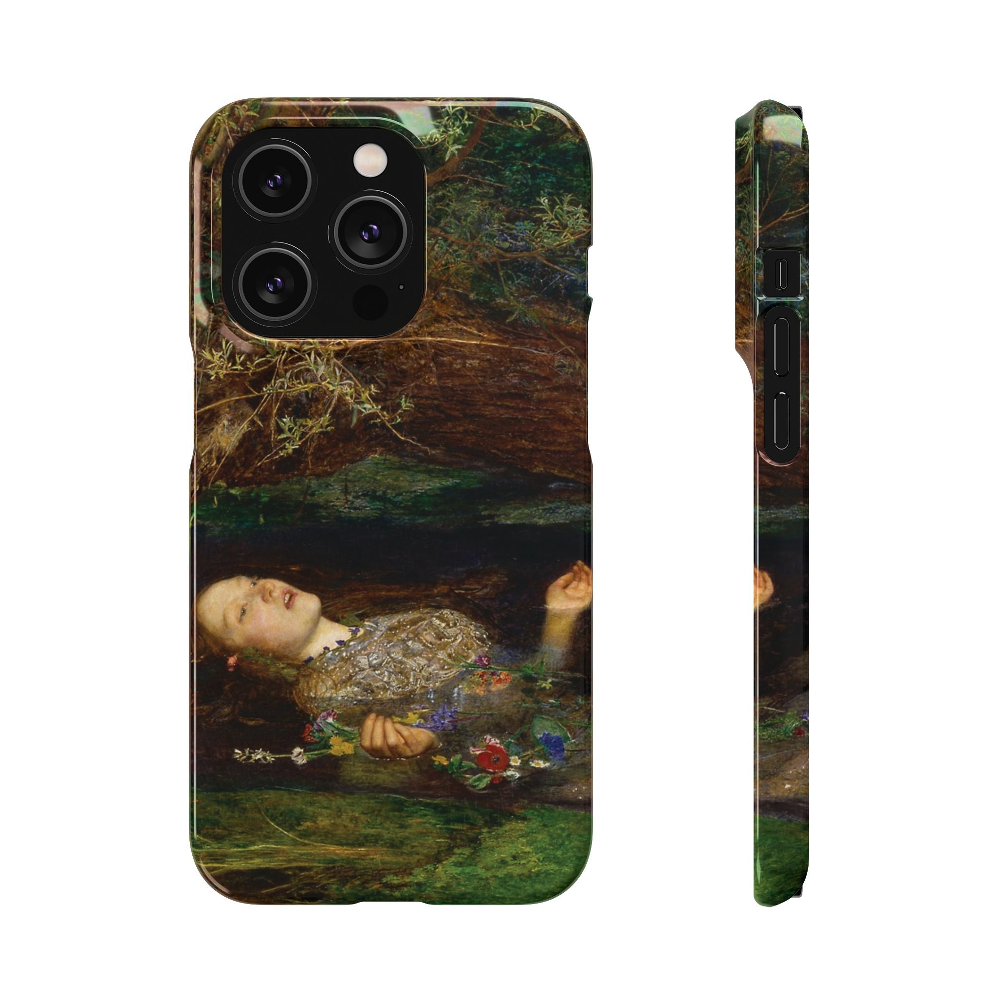 Ophelia by John Everett Millais - iPhone Slim Case