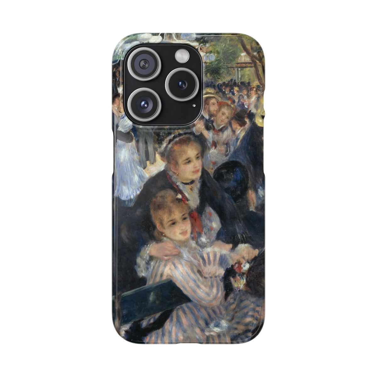Le Moulin de la Galette by Pierre Auguste Renoir - iPhone Slim Case