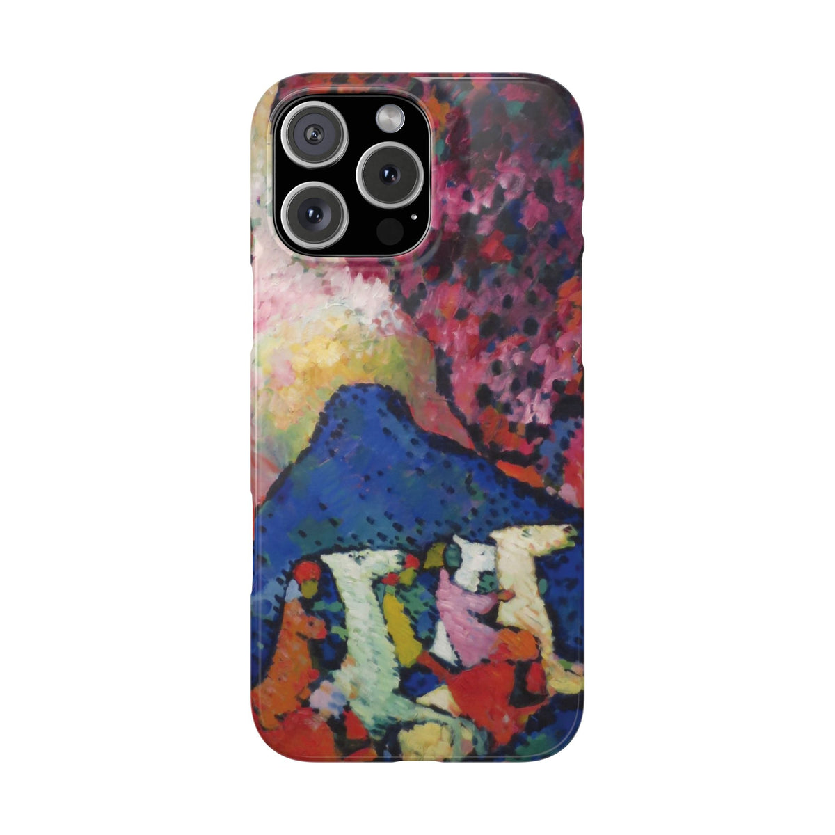 Blue Mountain by Vasily Kandinsky - iPhone Slim Case