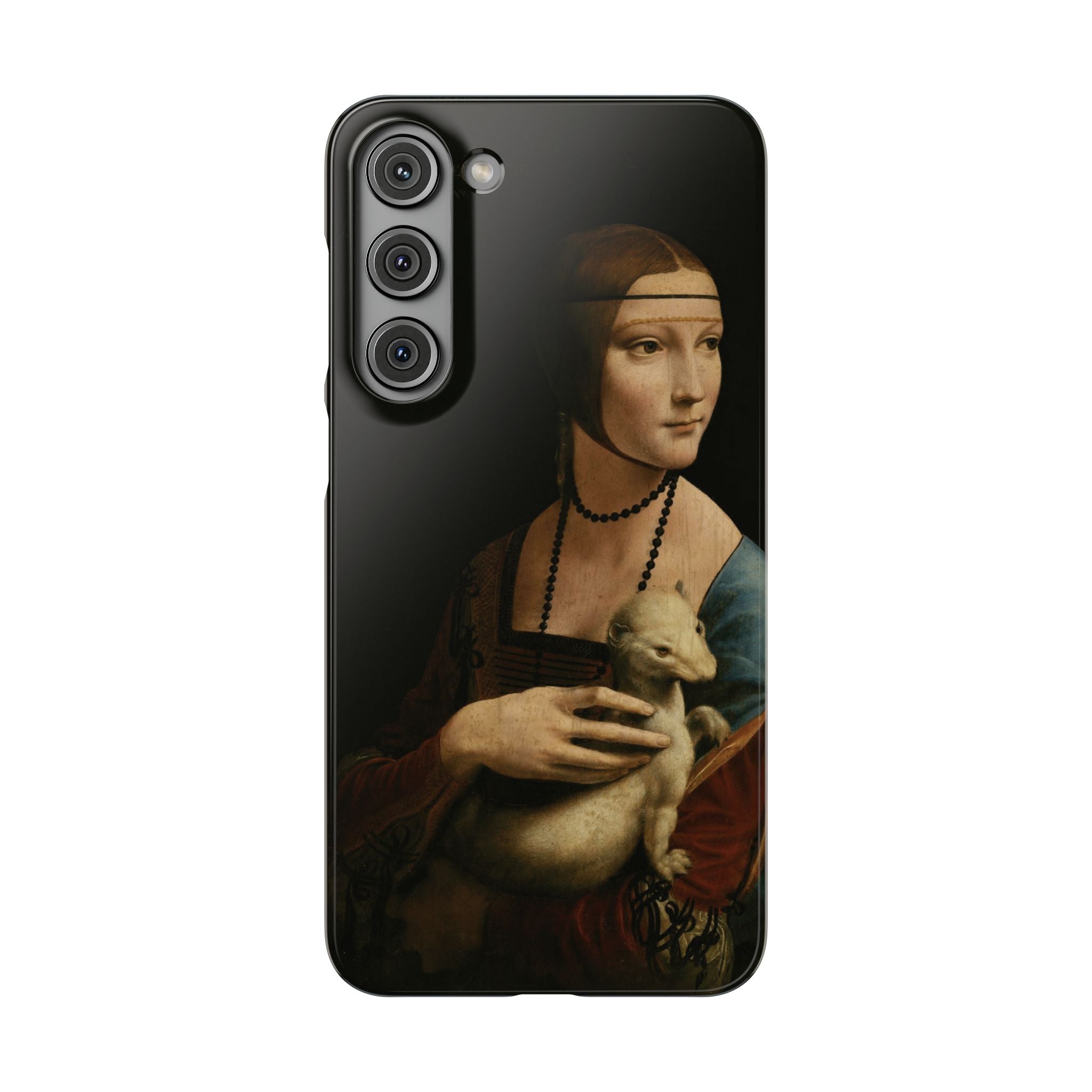 Lady with an Ermine by Leonardo da Vinci - Samsung Slim Case