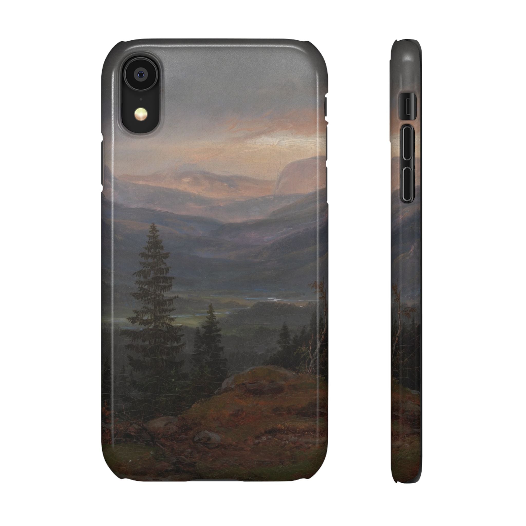 View over Hallingdal by Johan Dahl - iPhone Slim Case