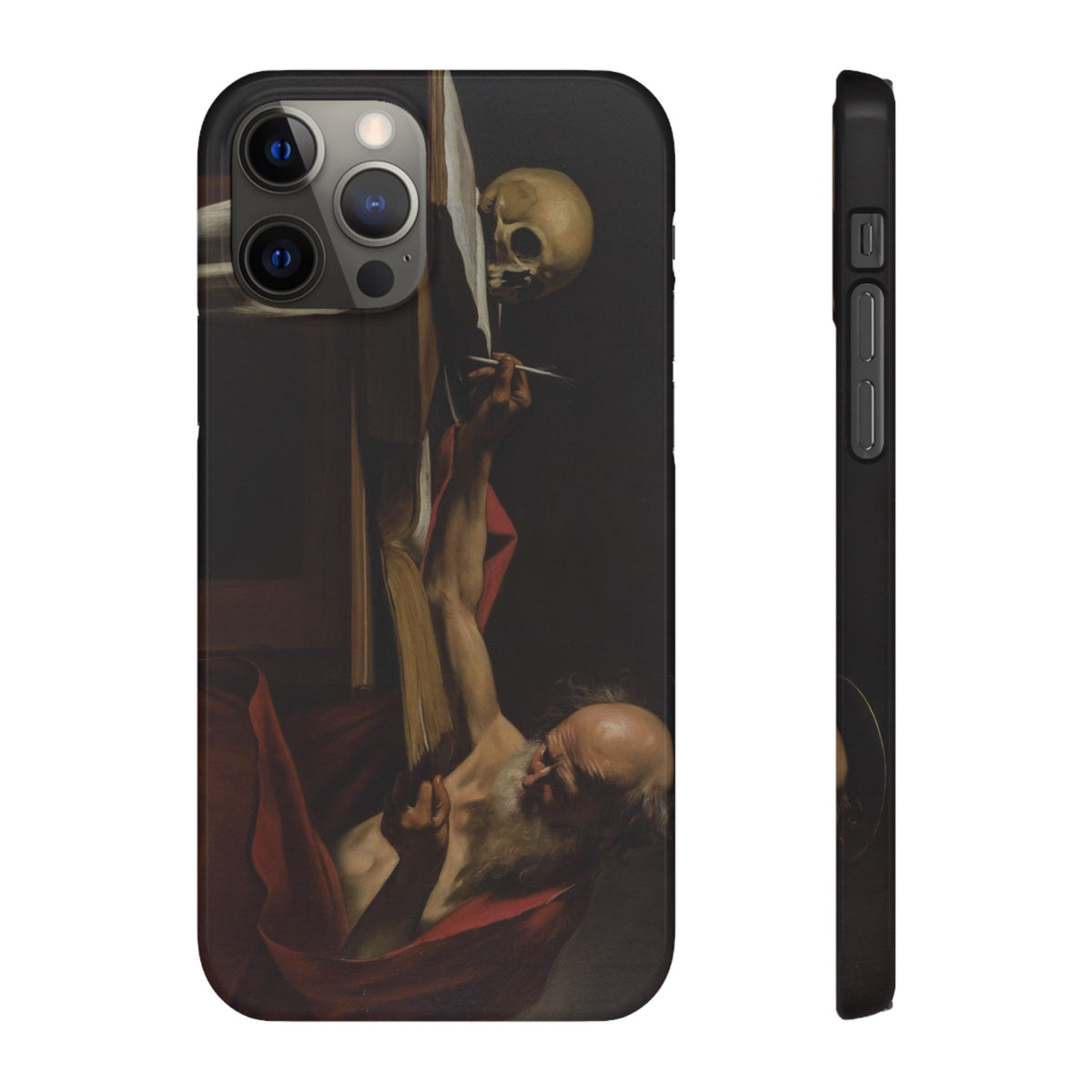 San Girolamo Scrivente by Caravaggio - iPhone Slim Case