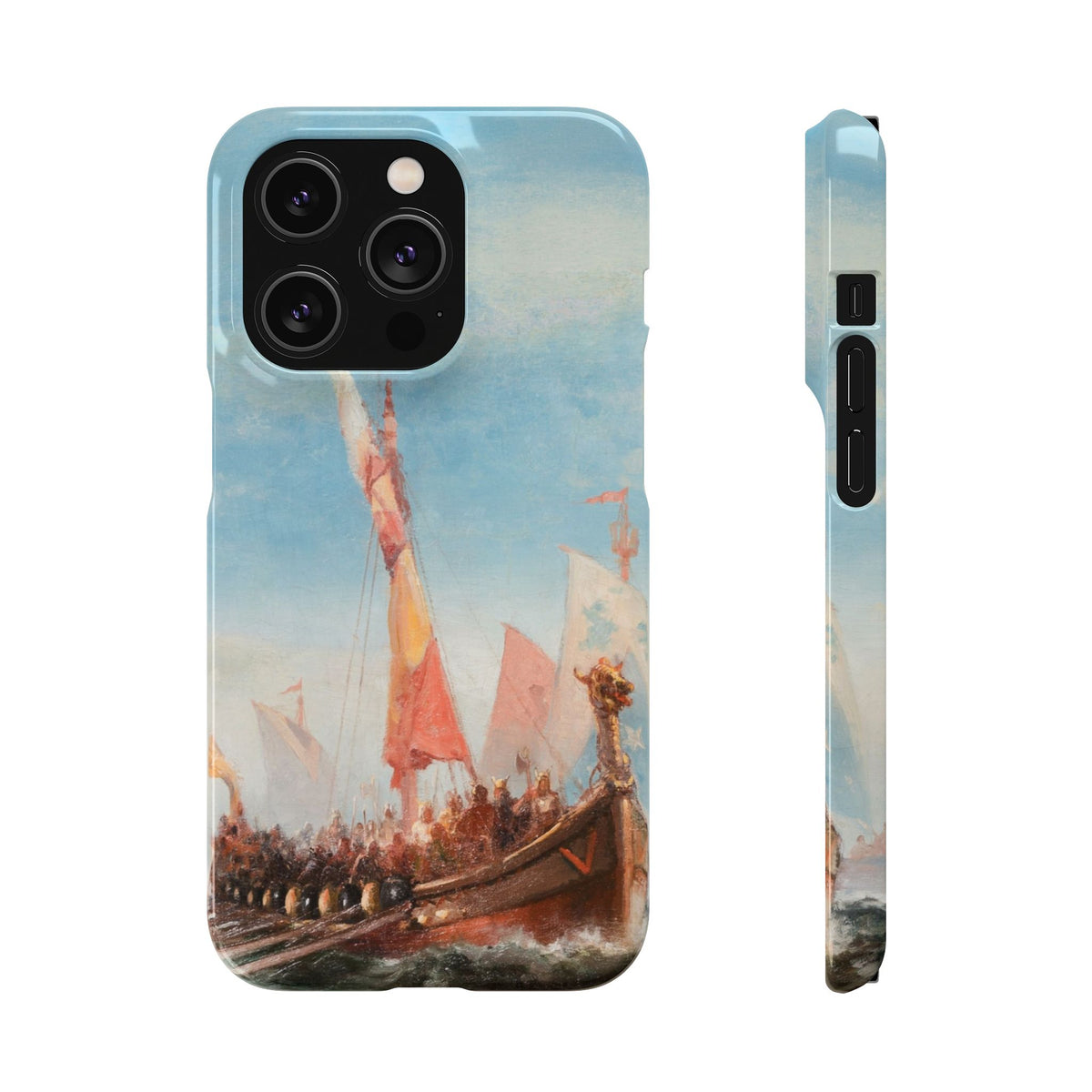 Viking Armada by Edward Moran - iPhone Slim Case