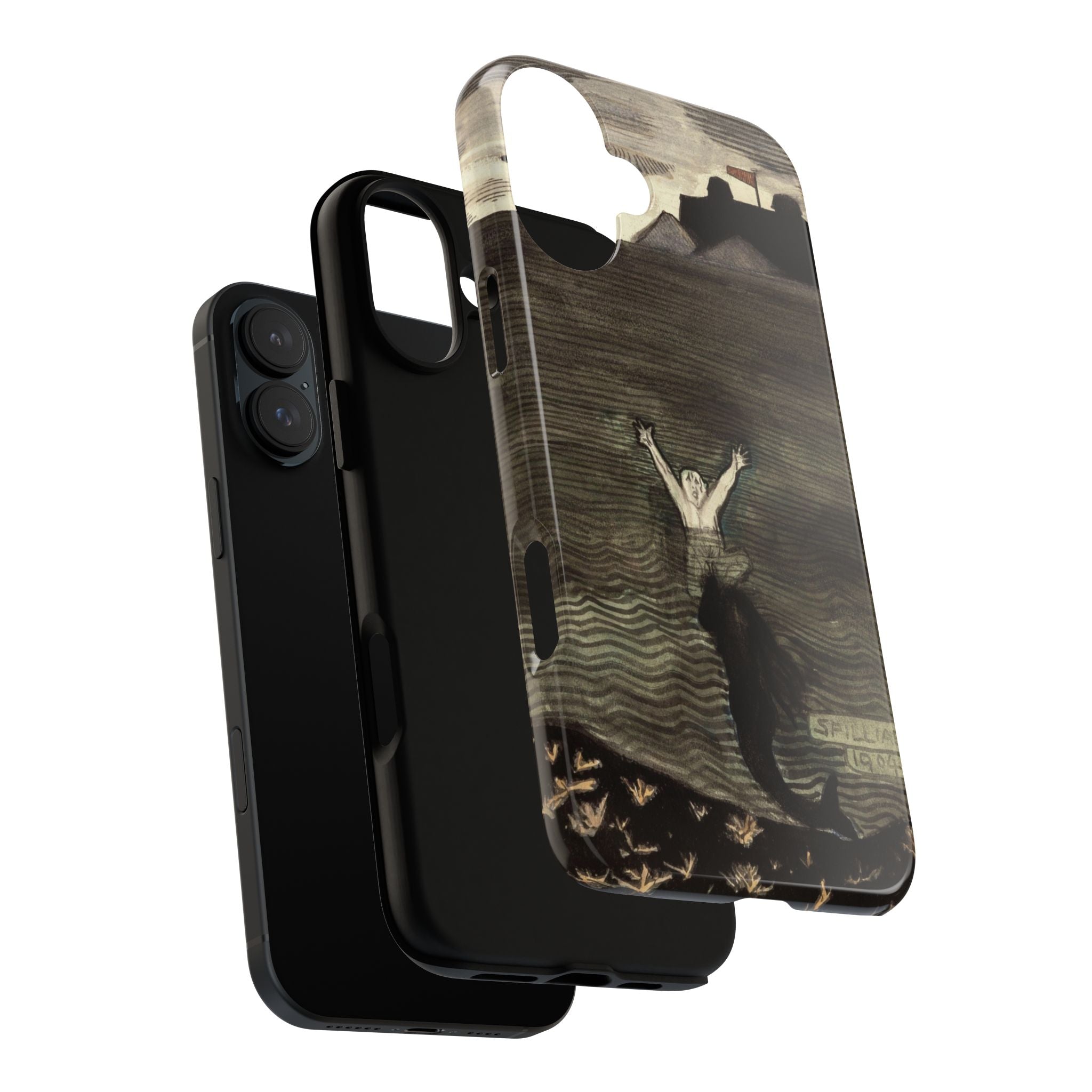 The Call of the Mermaid The Drowning by Leon Spilliaert - iPhone Tough Case