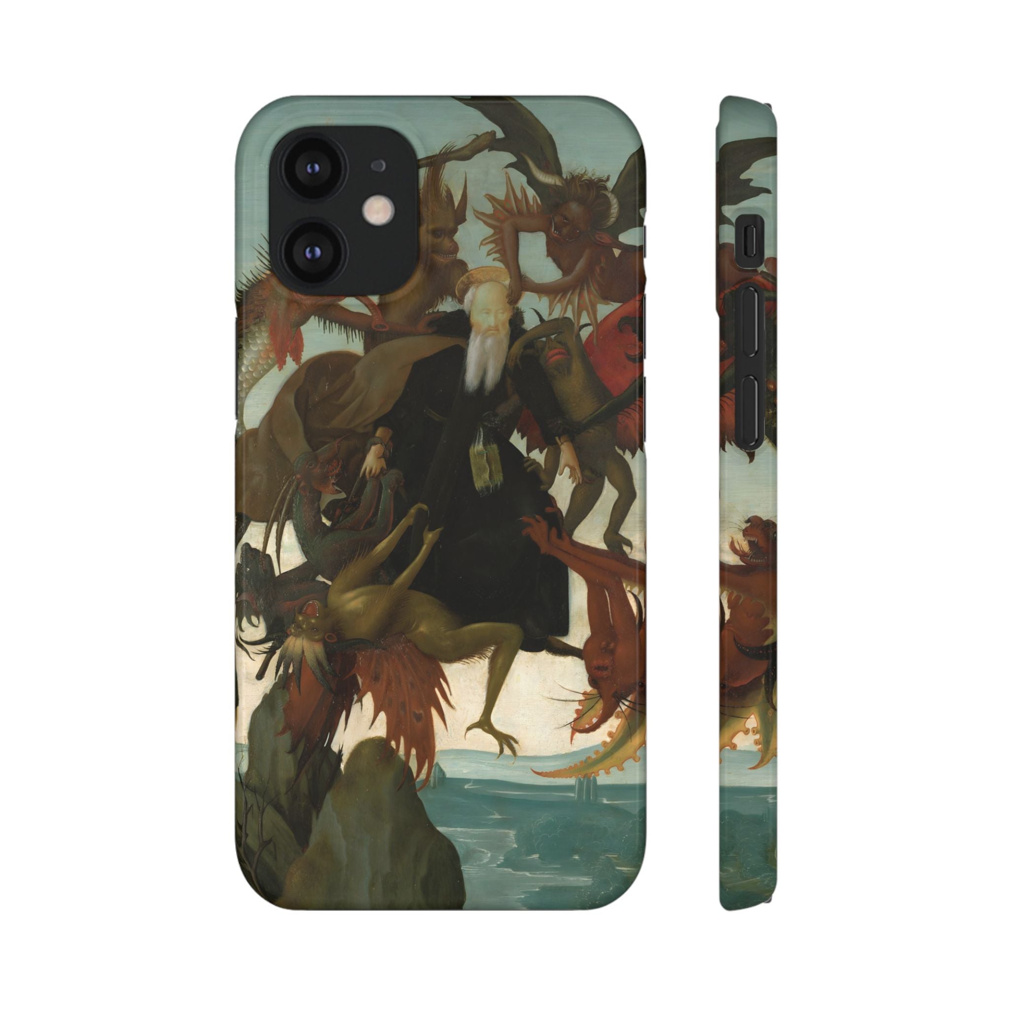 The Torment of Saint Anthony by Michelangelo - iPhone Slim Case