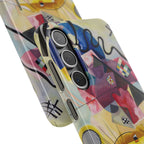 Yellow-Red-Blue by Vasily Kandinsky - Samsung Slim Case
