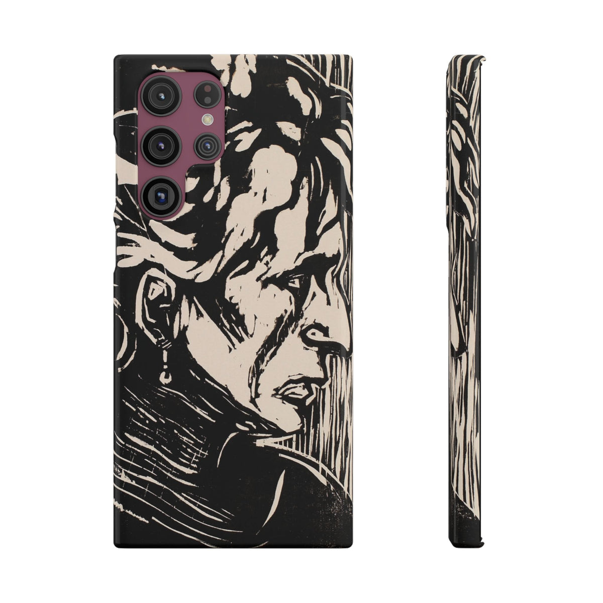 Portrait of an Elderly Lady by Edvard Munch - Samsung Slim Case