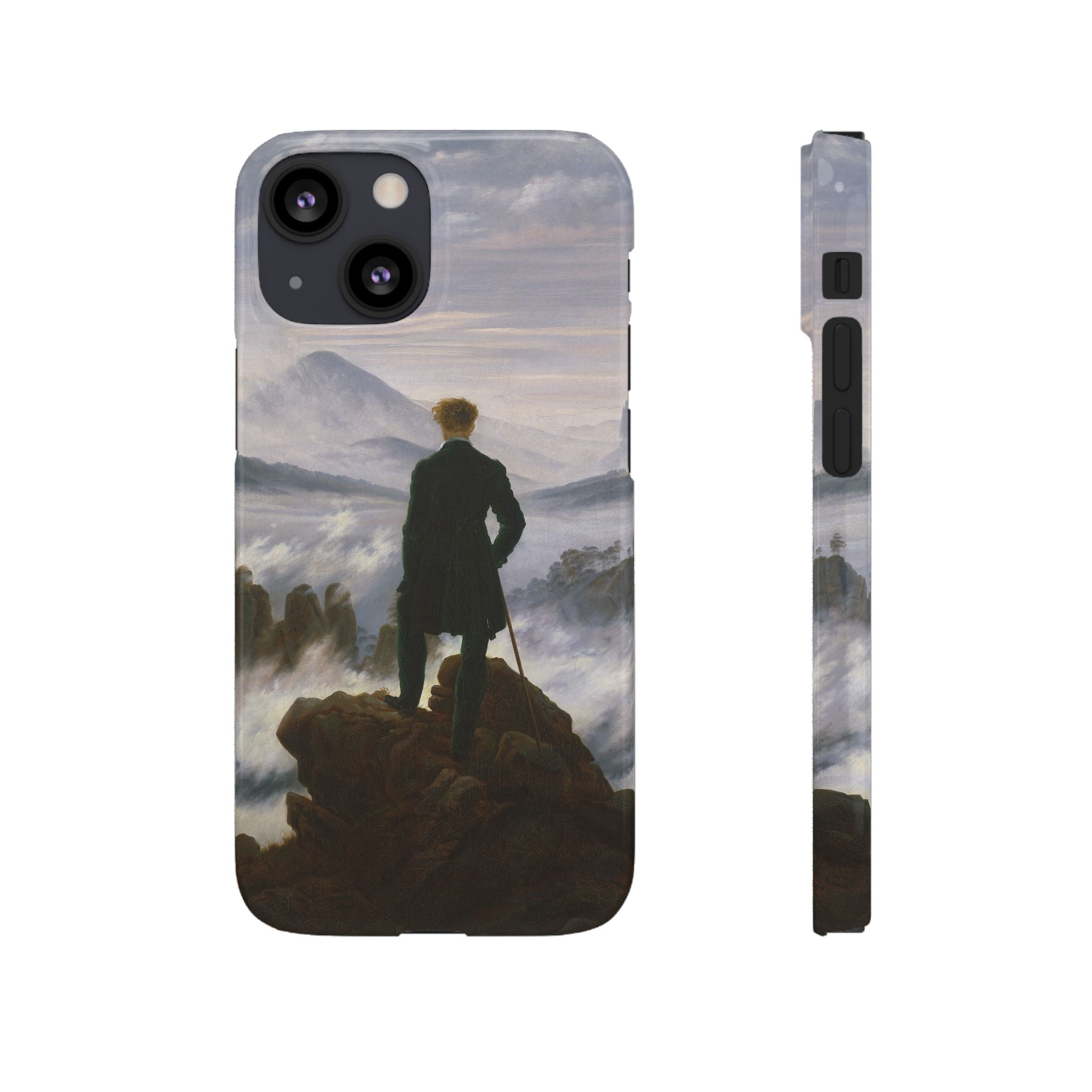 The Wanderer above the Sea of Fog by Caspar David Friedrich - iPhone Slim Case