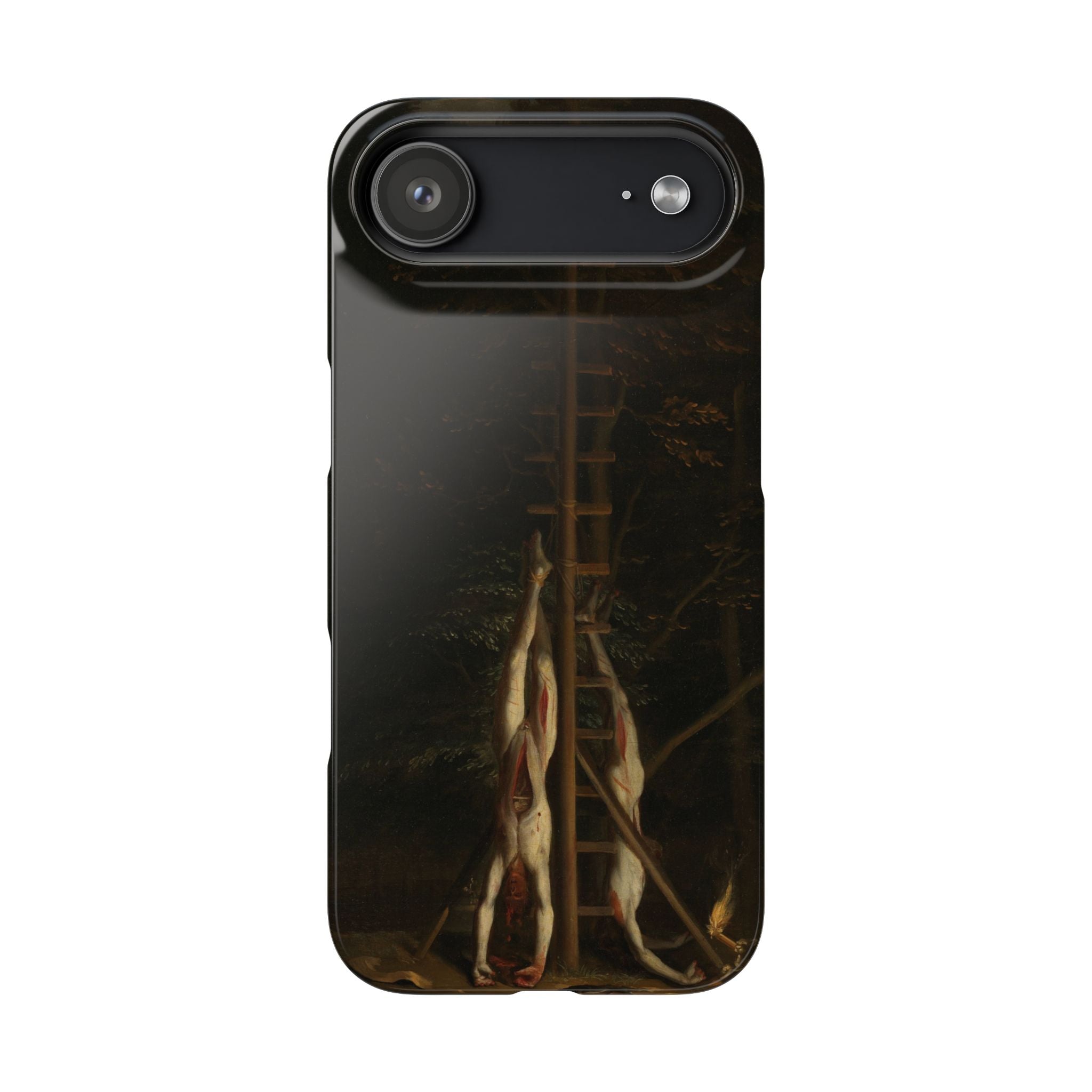 The Corpses of the De Witt Brothers by Jan de Baen - iPhone Slim Case