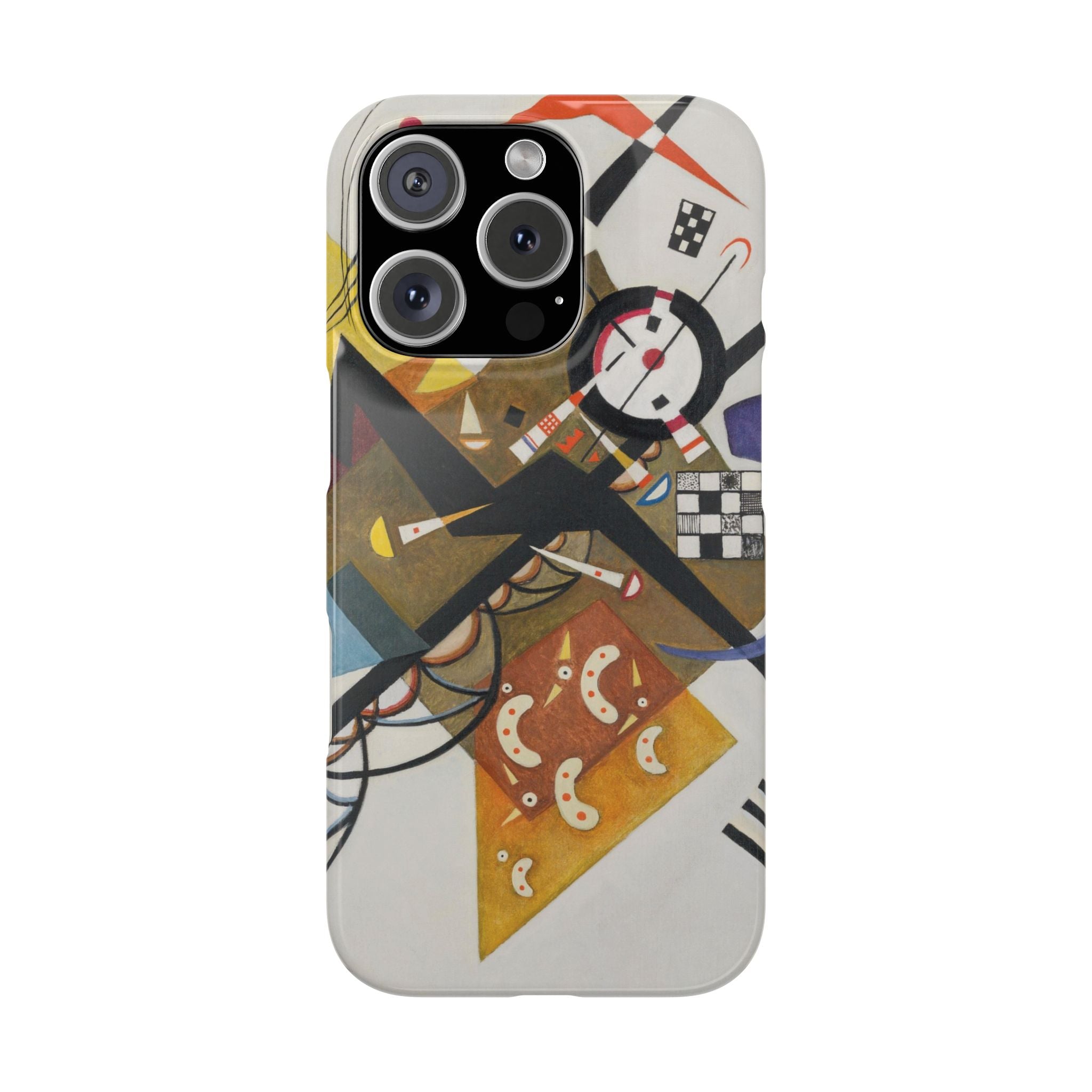 On White II by Vasily Kandinsky - iPhone Slim Case