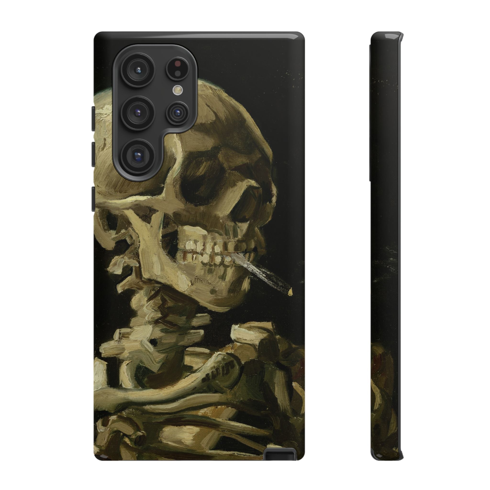 Head of a Skeleton with a Burning Cigarette by Vincent van Gogh - Samsung Tough Case