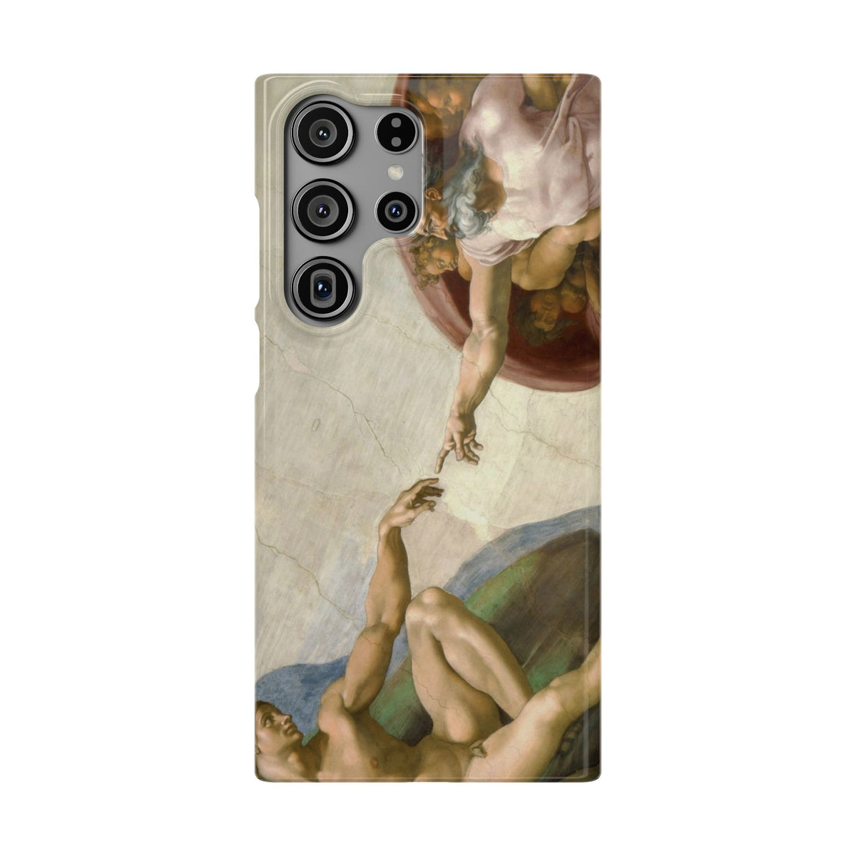 Creation of Adam by Michelangelo - Samsung Slim Case