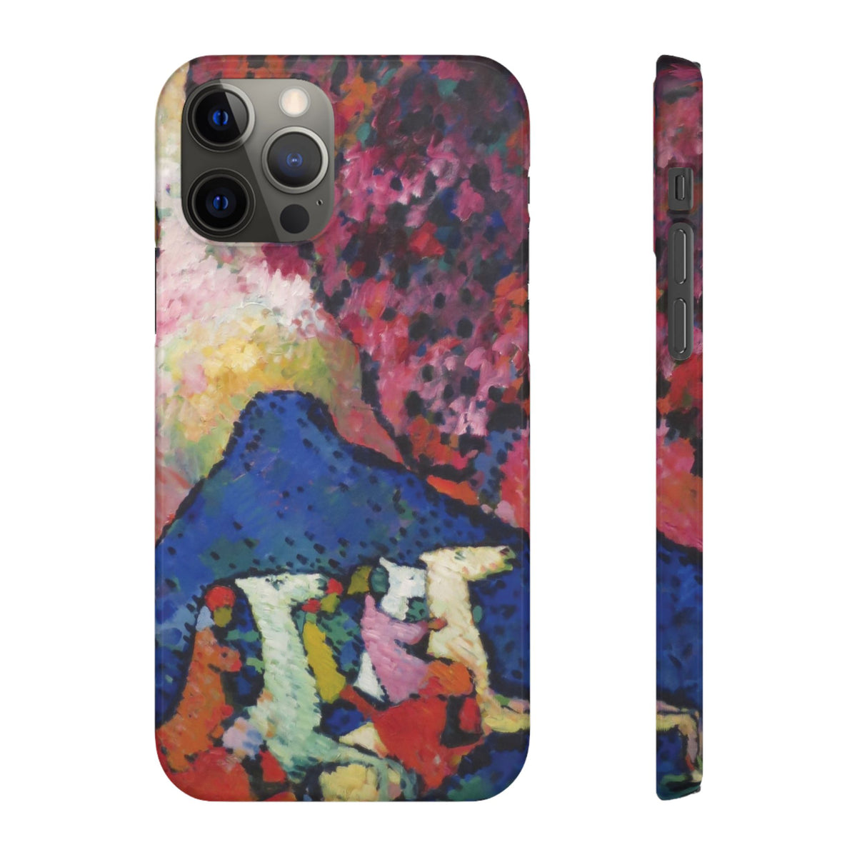 Blue Mountain by Vasily Kandinsky - iPhone Slim Case