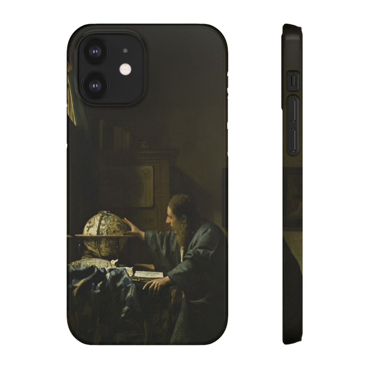 The Astronomer by Johannes Vermeer - iPhone Slim Case