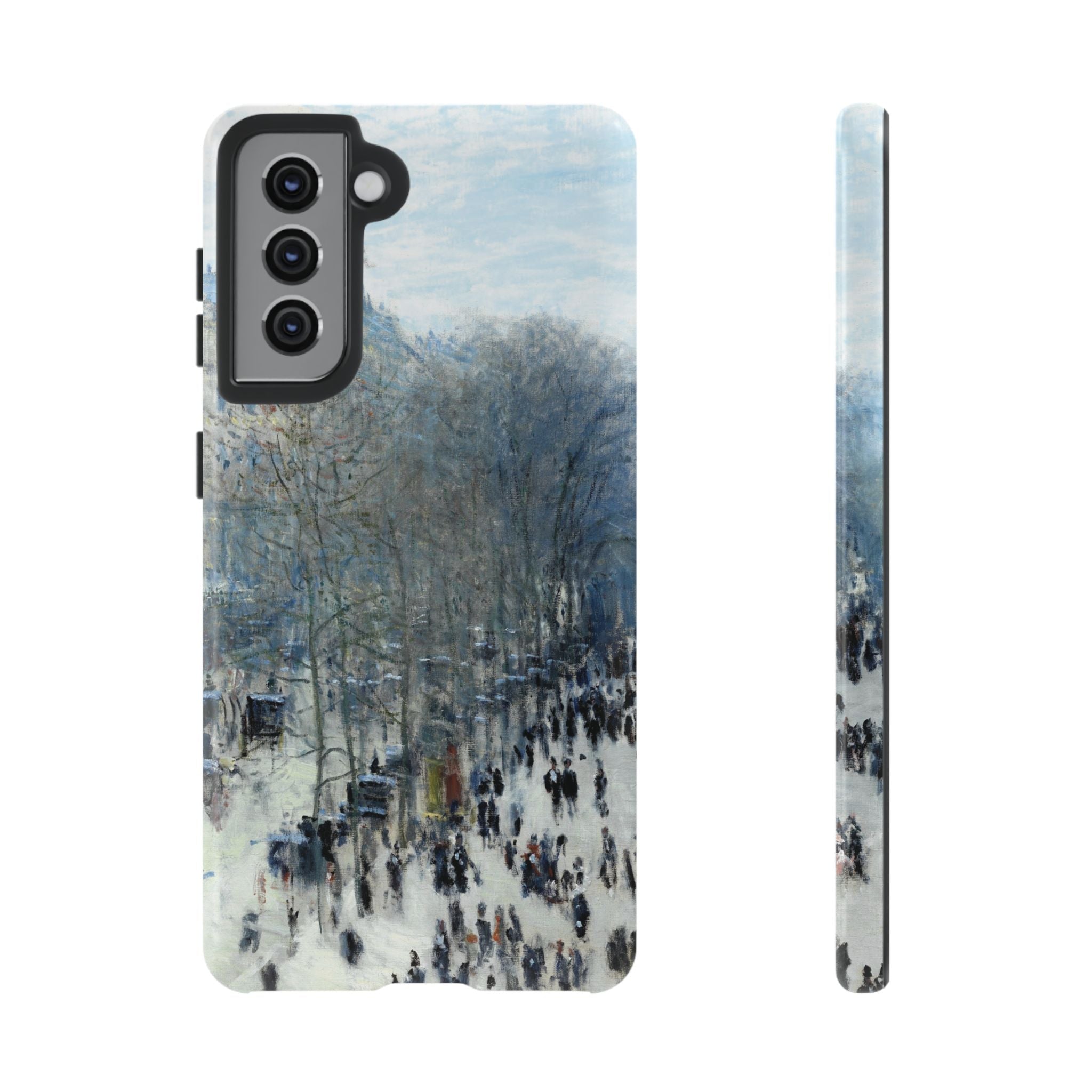 Boulevard des Capucines by Claude Monet - Samsung Tough Case