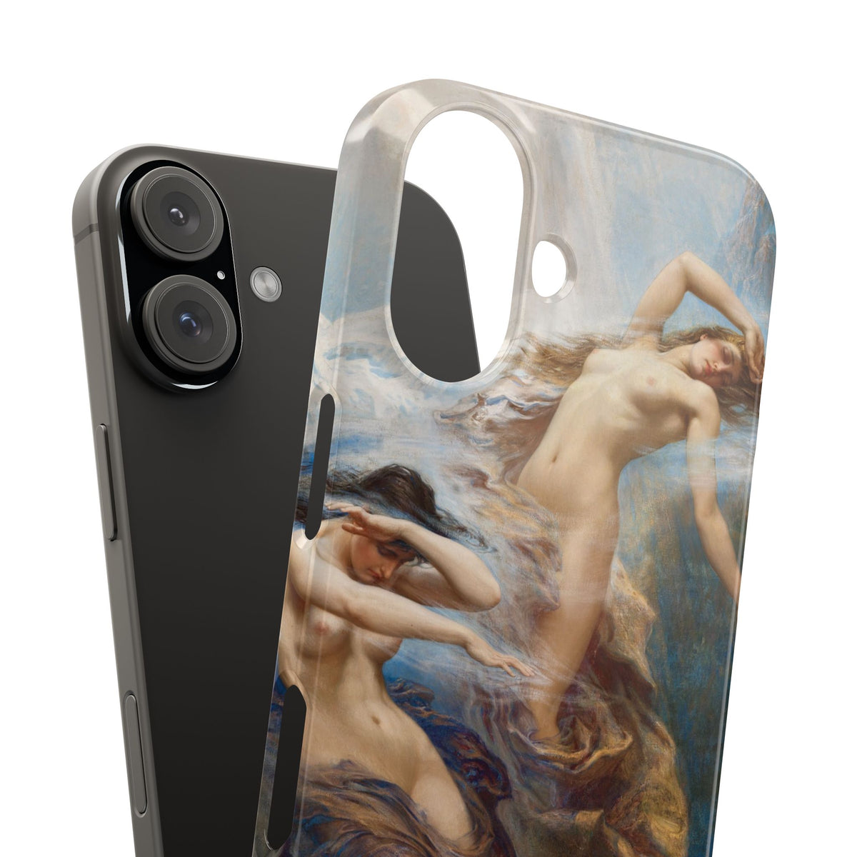 The Mountain Mists by Herbert James Draper - iPhone Slim Case