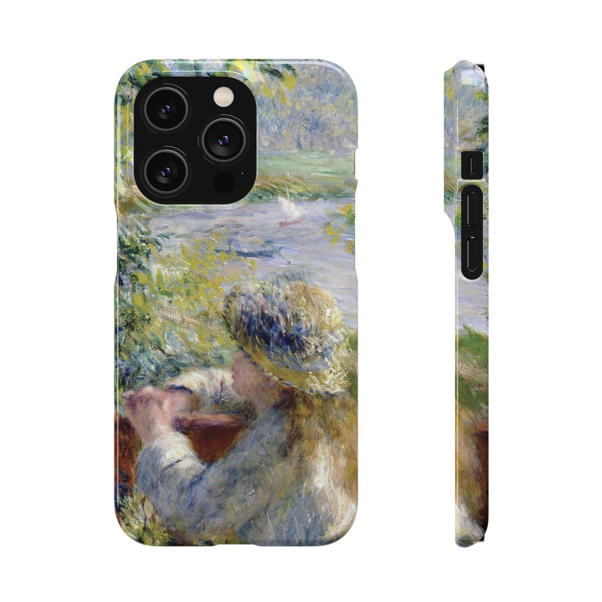 By the Water by Pierre Auguste Renoir - iPhone Slim Case