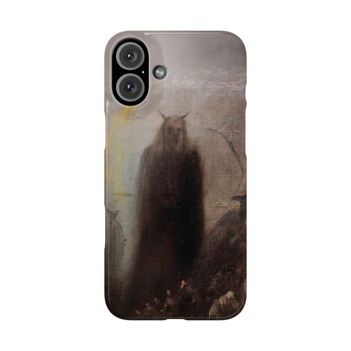 Ghostly Vision by Francisco Goya - iPhone Slim Case