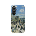 Pont Neuf Paris by Pierre Auguste Renoir - Samsung Slim Case