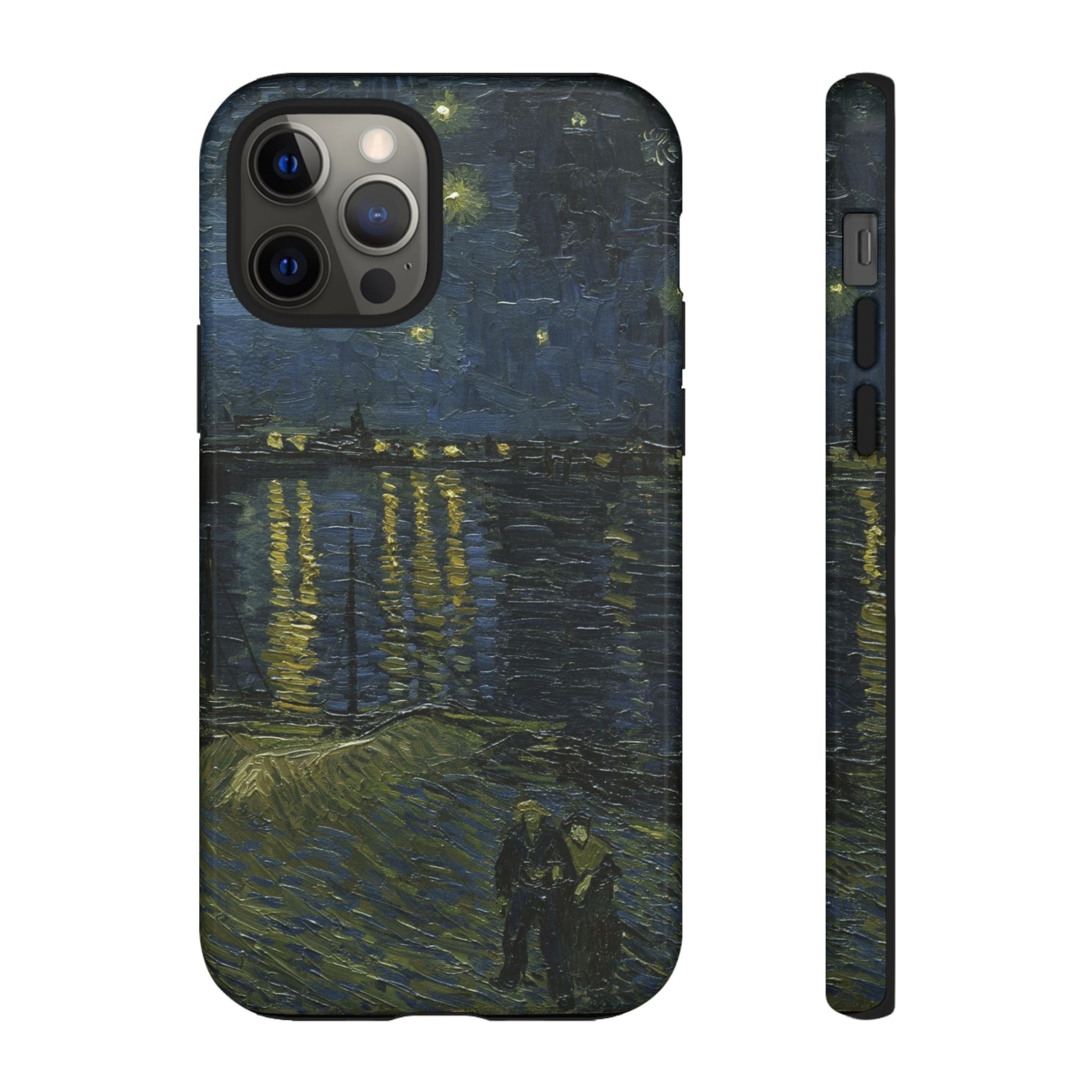 Starry Night on the Rhone by Van Gogh - iPhone Tough Case